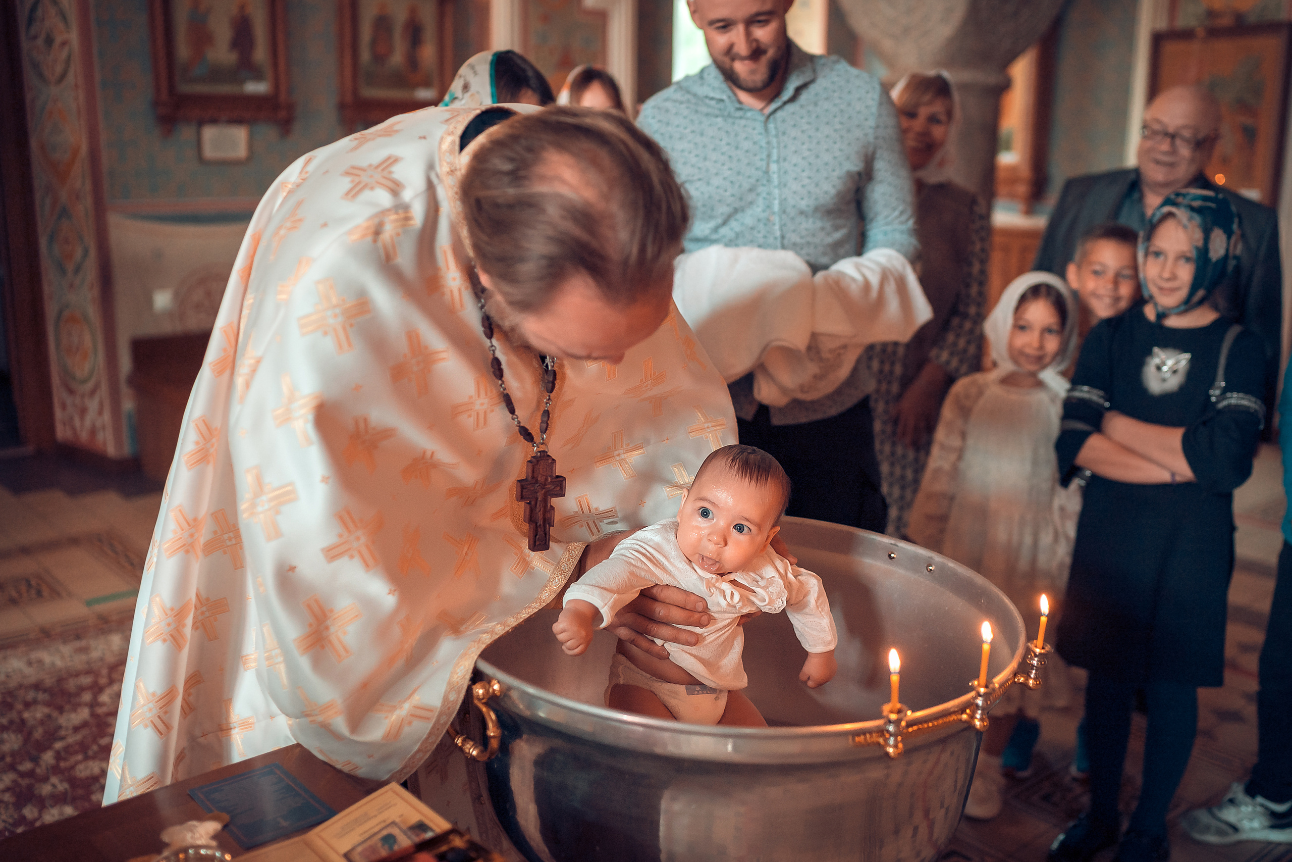 Крещение Елисея. Фотограф на Крещение и Венчание в Красноярске Рамазанова Юлия
