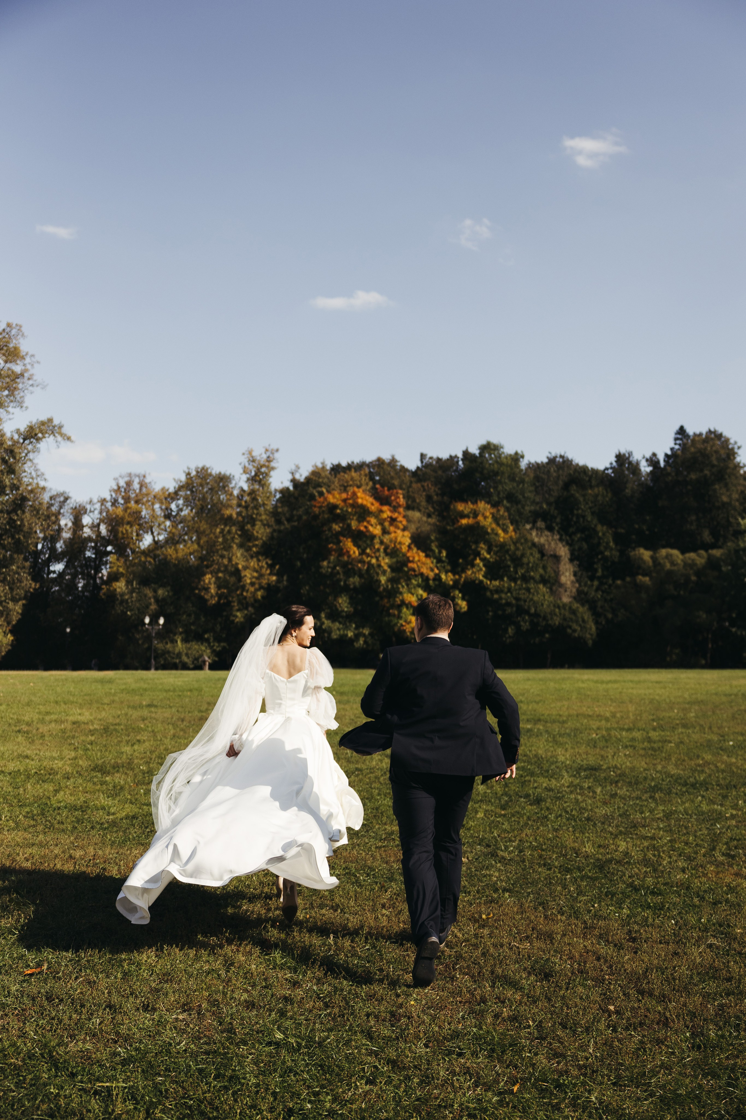 Свадебная фотосессия в парке Царицыно, Банкет в ресторане Пантеон. Свадебный фотограф Москва Анастасия Храмова