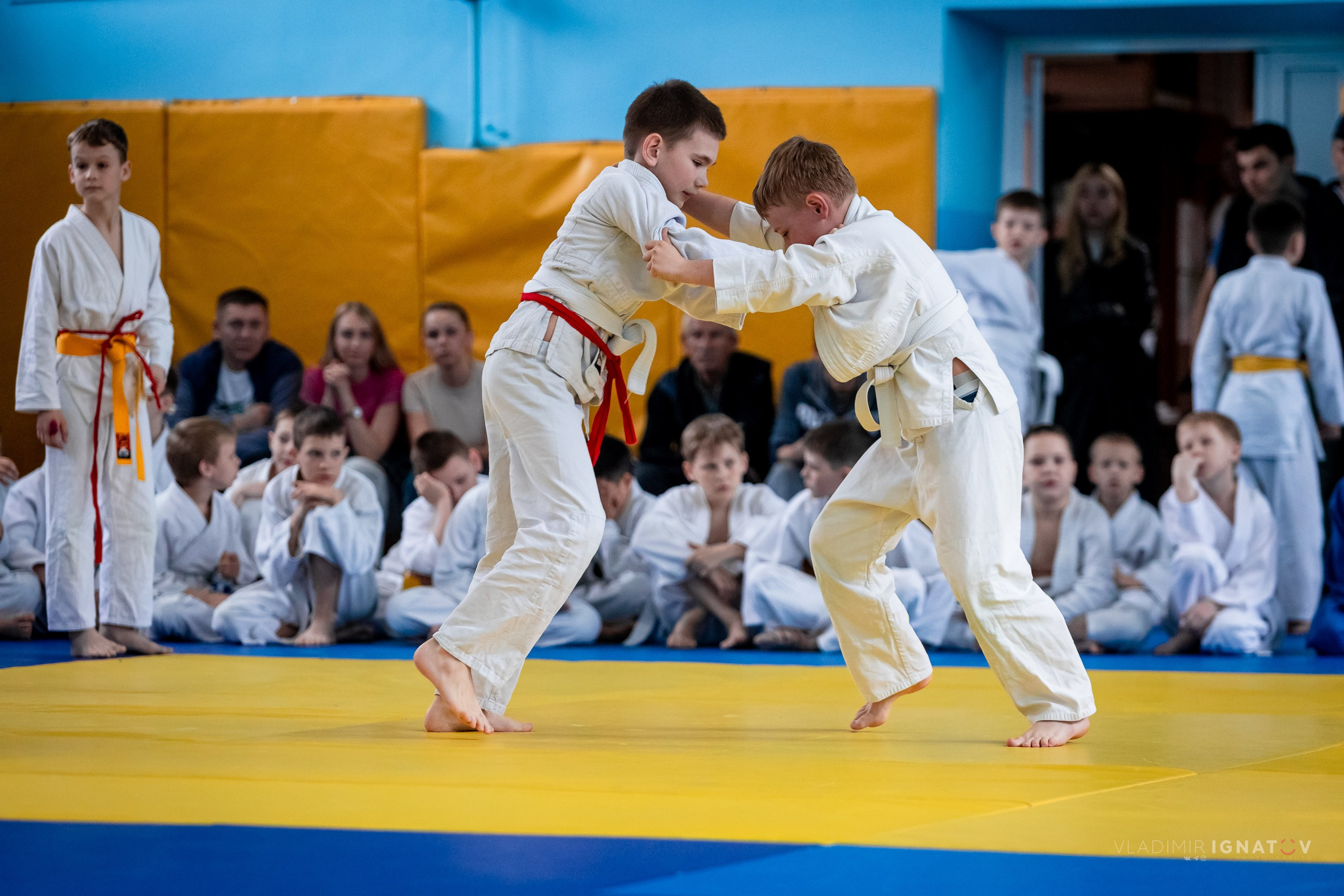 Городские соревнования по дзюдо посвященные 80-летию Победы в ВОВ. Репортажный фотограф в Барнауле Владимир Игнатов