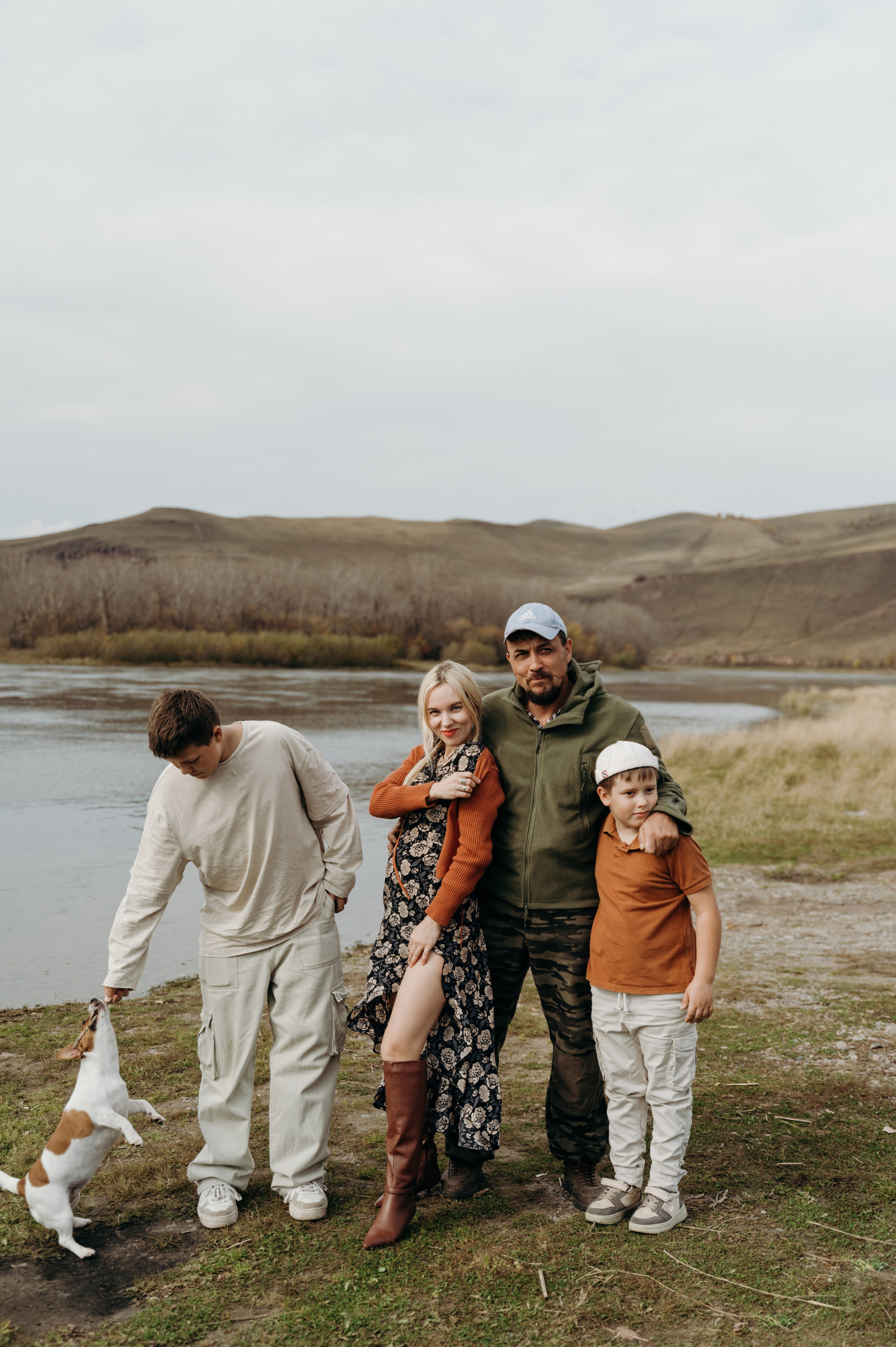 Осенняя прогулка на берегу. Фотограф в Абакане и Минусинске