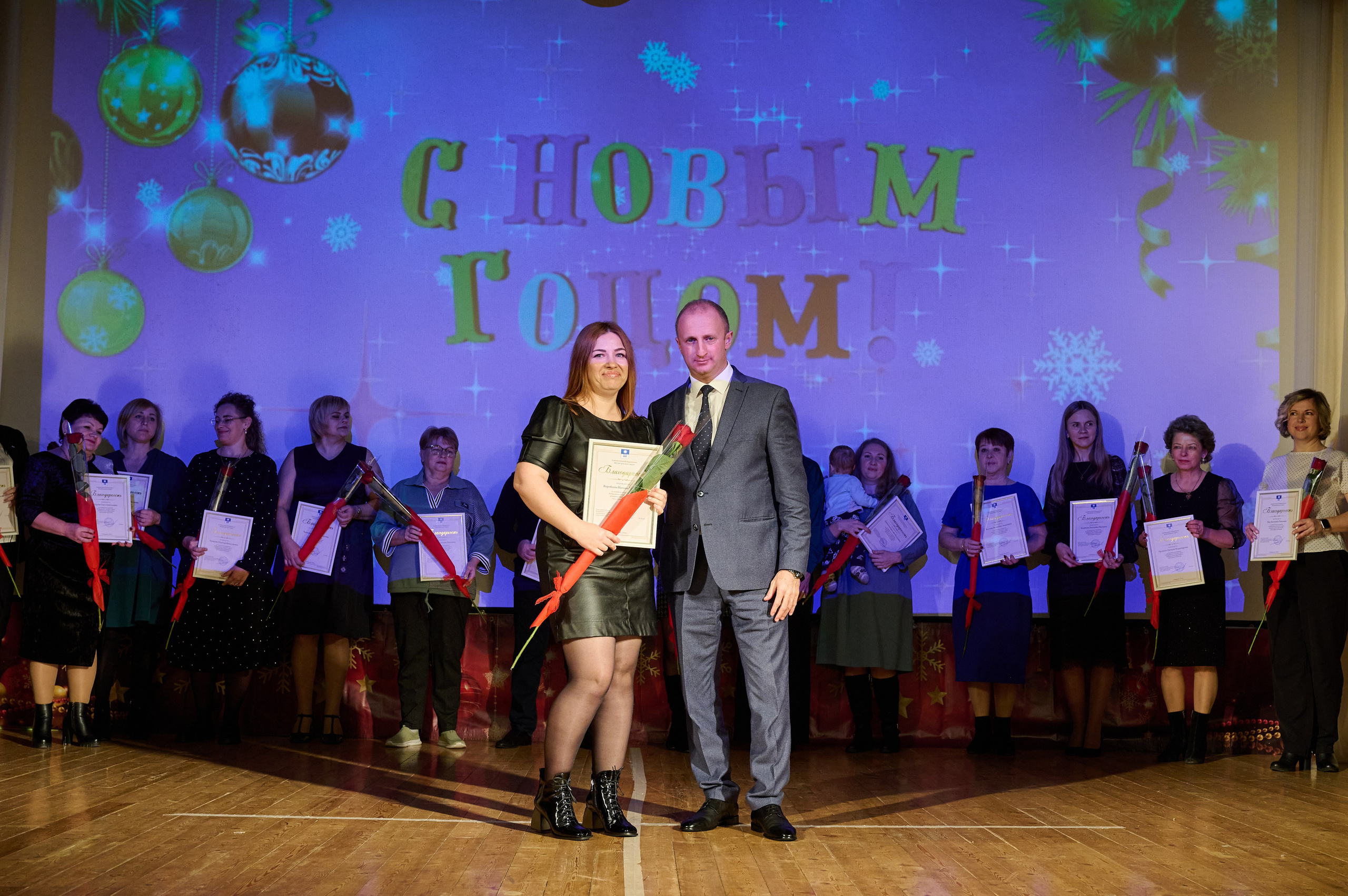 Новогодний концерт. Жизнь курорта Кабардинка в фотографиях