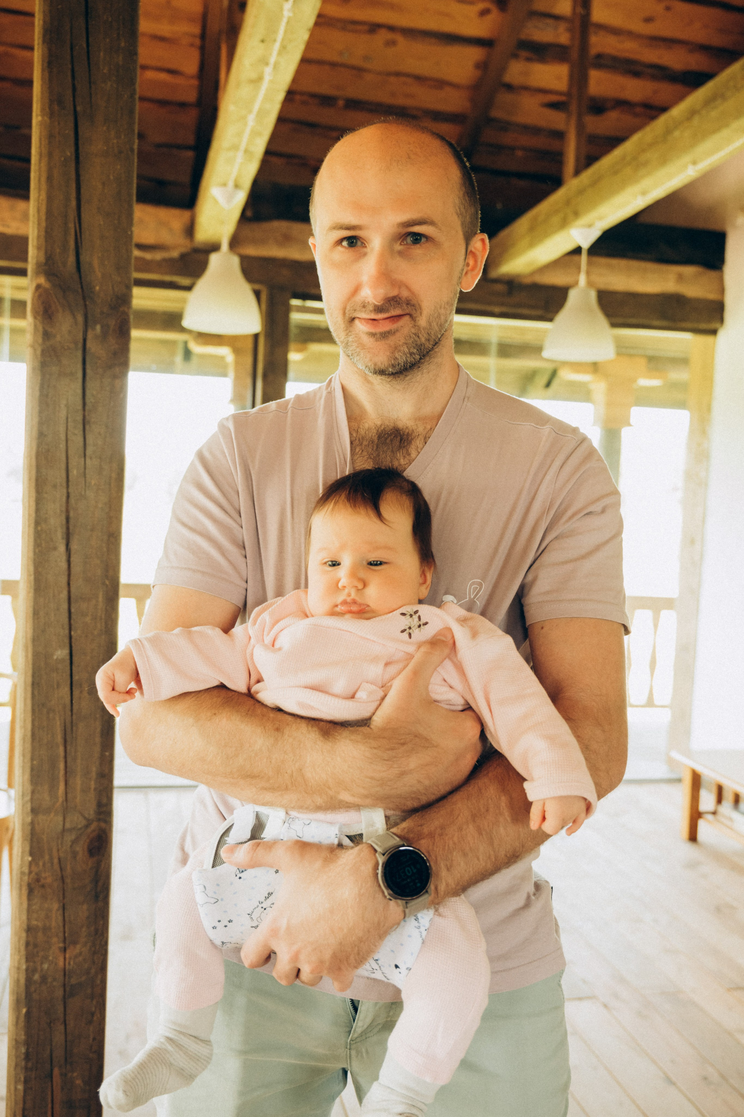 Женя, Аня и Машуня в Лугах