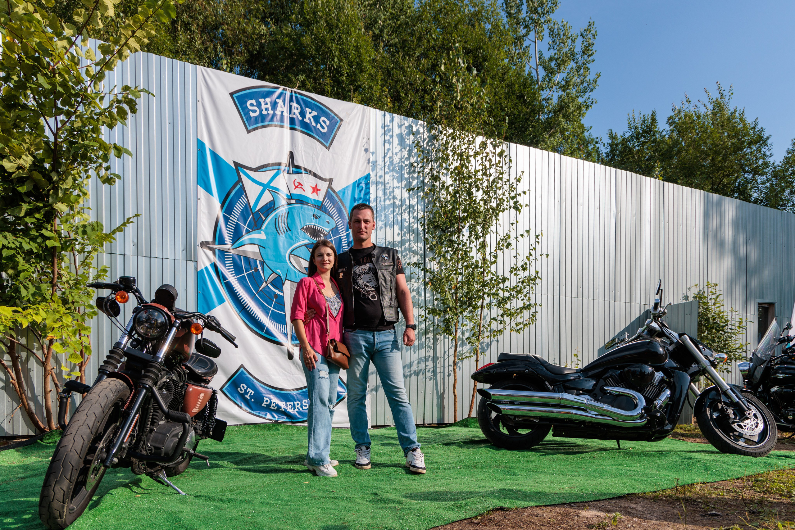 День ВМФ с мотоклубом 28.08.24. Репортажный фотограф Санкт-Петербург | Роман Карбышев