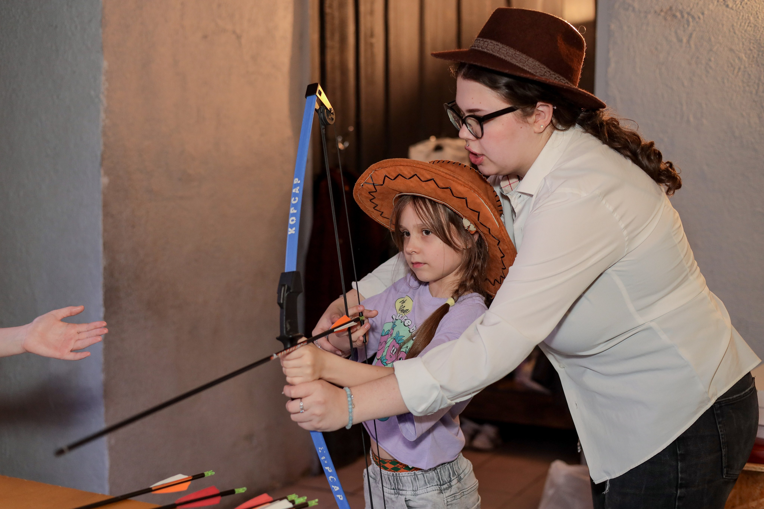 День рождение в стрелковом клубе. Фотограф Надршина Лилия