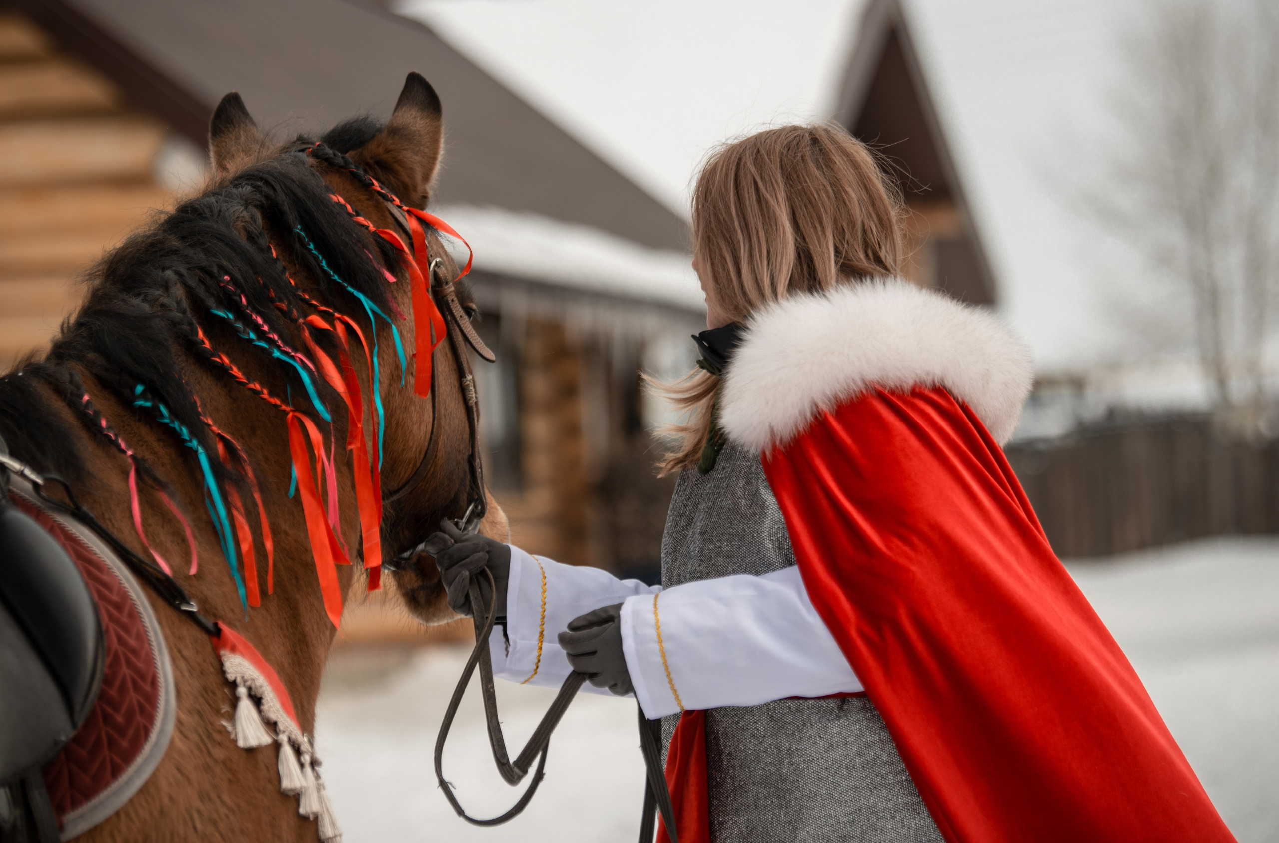 Масленица в Родославном. Конный фотограф в Саратове Юлия Иванова