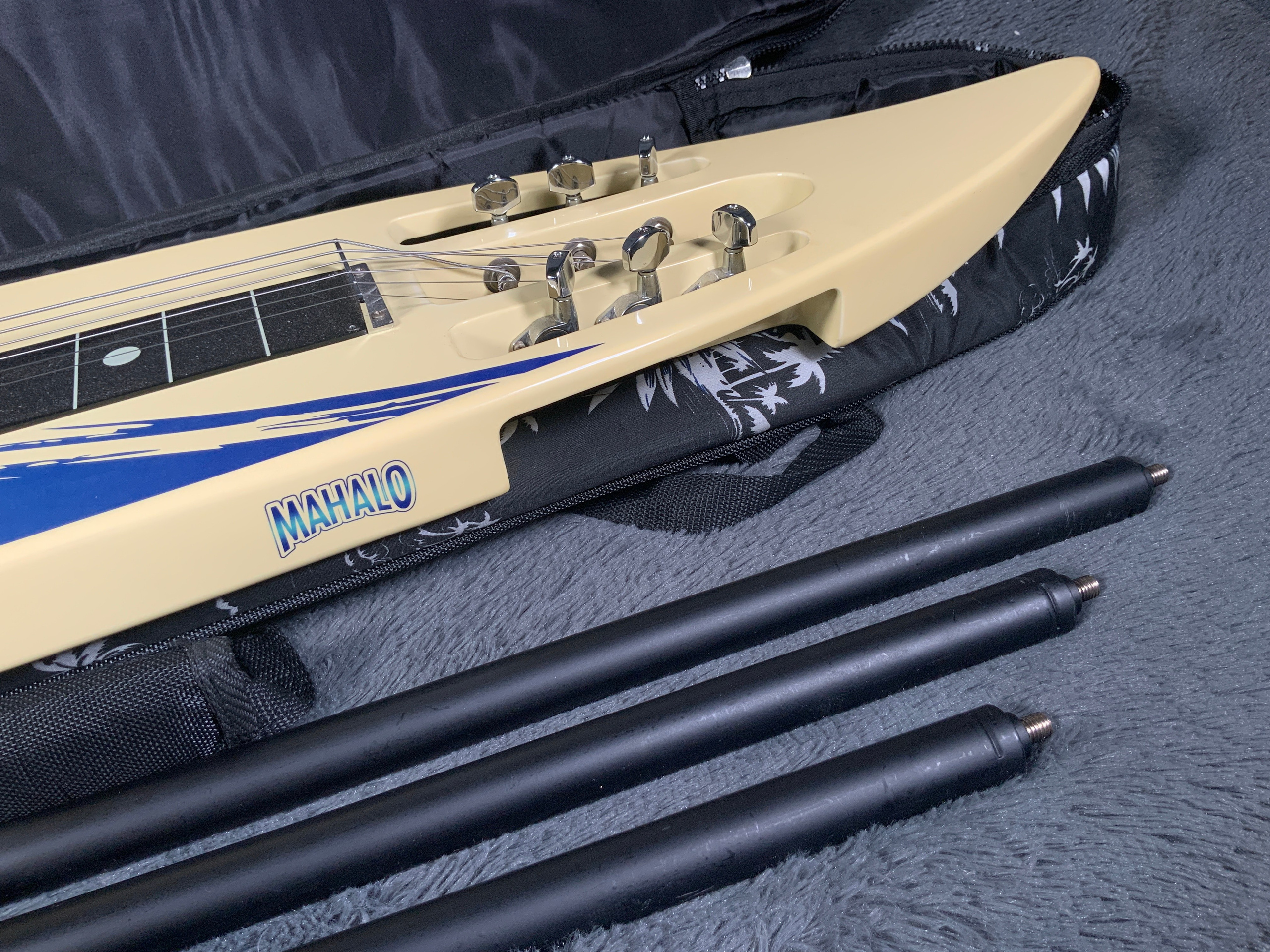 Mahalo Surfboard Lap Steel Guitar