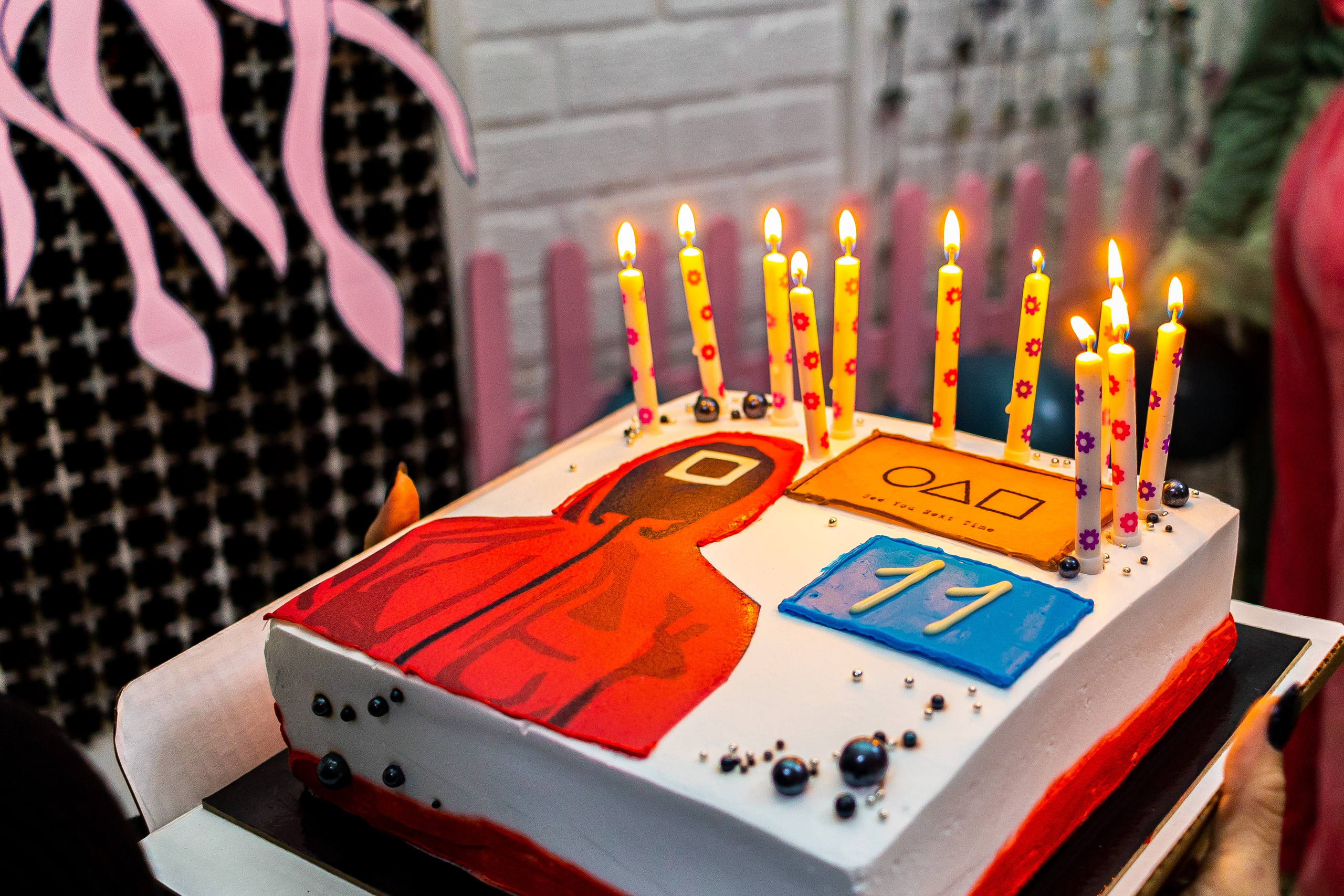 День рождения в стиле Игры в кальмары на 11-летие Майи — Владивосток. Школа для девочек во Владивостоке — Само Совершенство