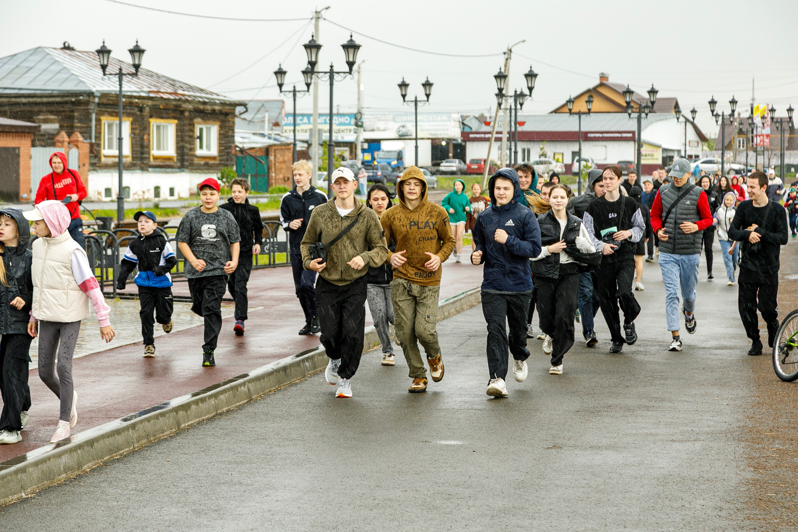 «СпортЛето» и «Зарядка с чемпионом» — семья Сармачевых 😋. Фотограф Андрей Гузеев