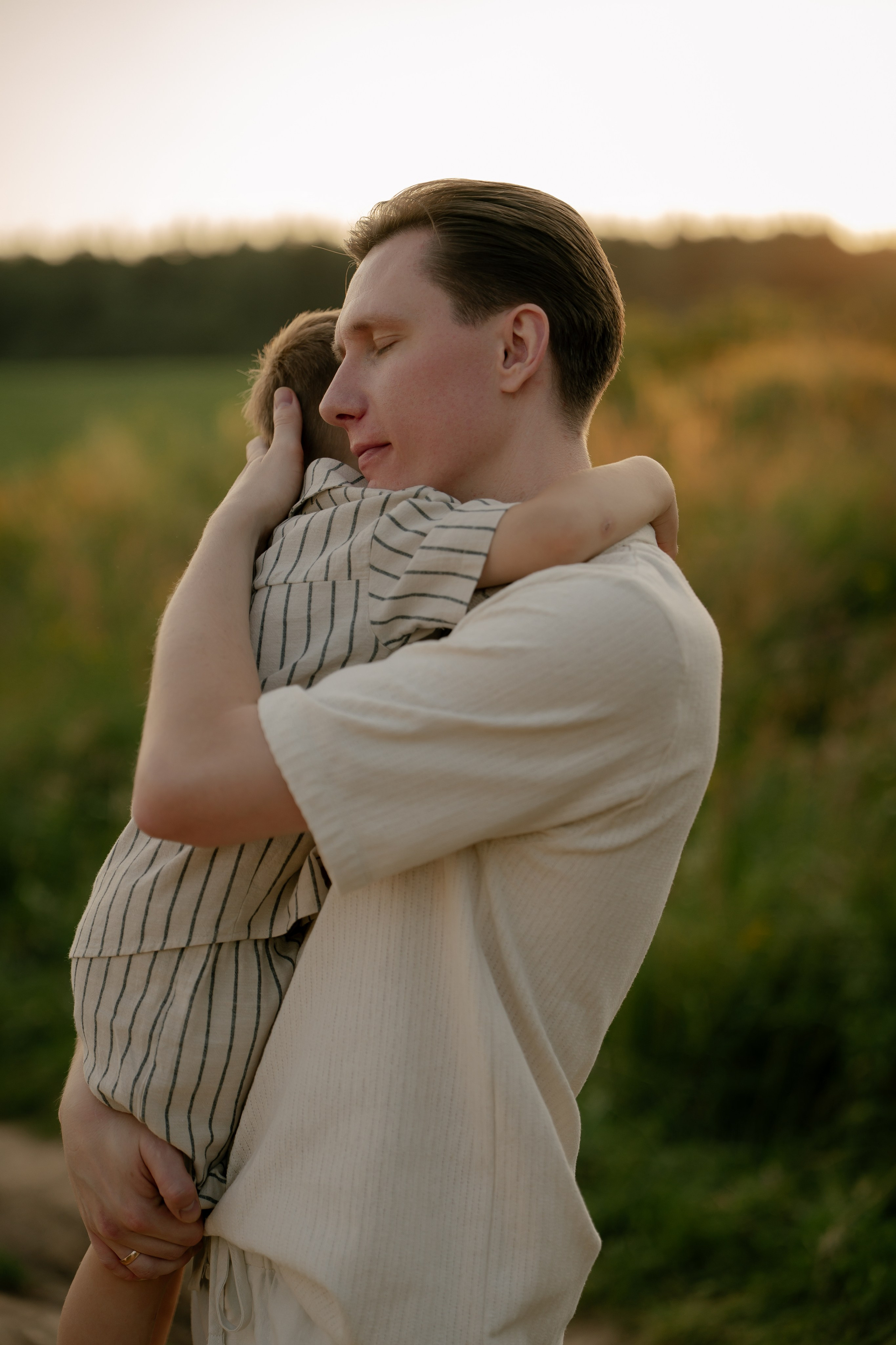 На закате. Свадебный и семейный фотограф в Москве и Красногорске — живые кадры | Анастасия Тихонова