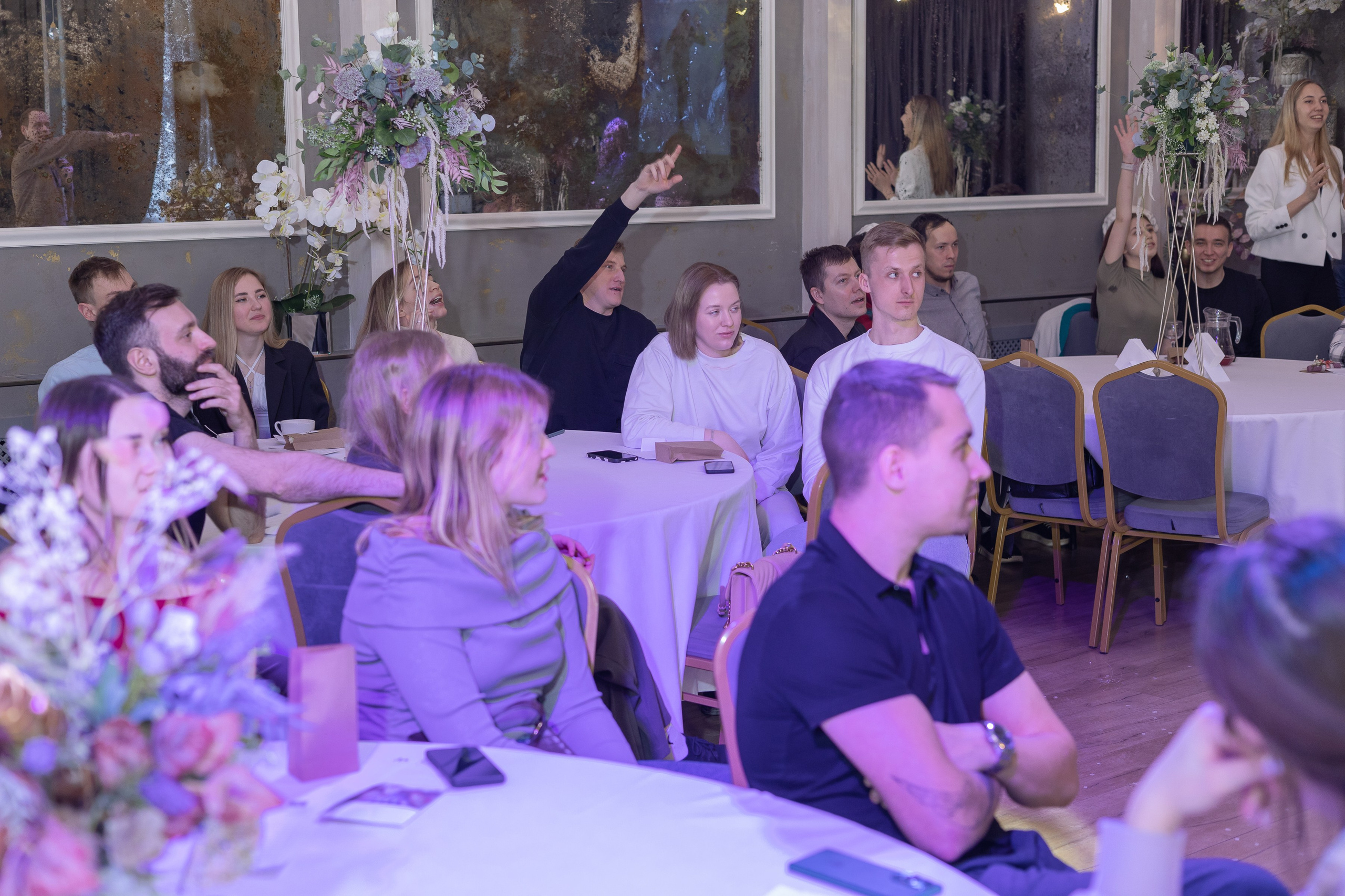 Свадебное чаепитие для молодоженов