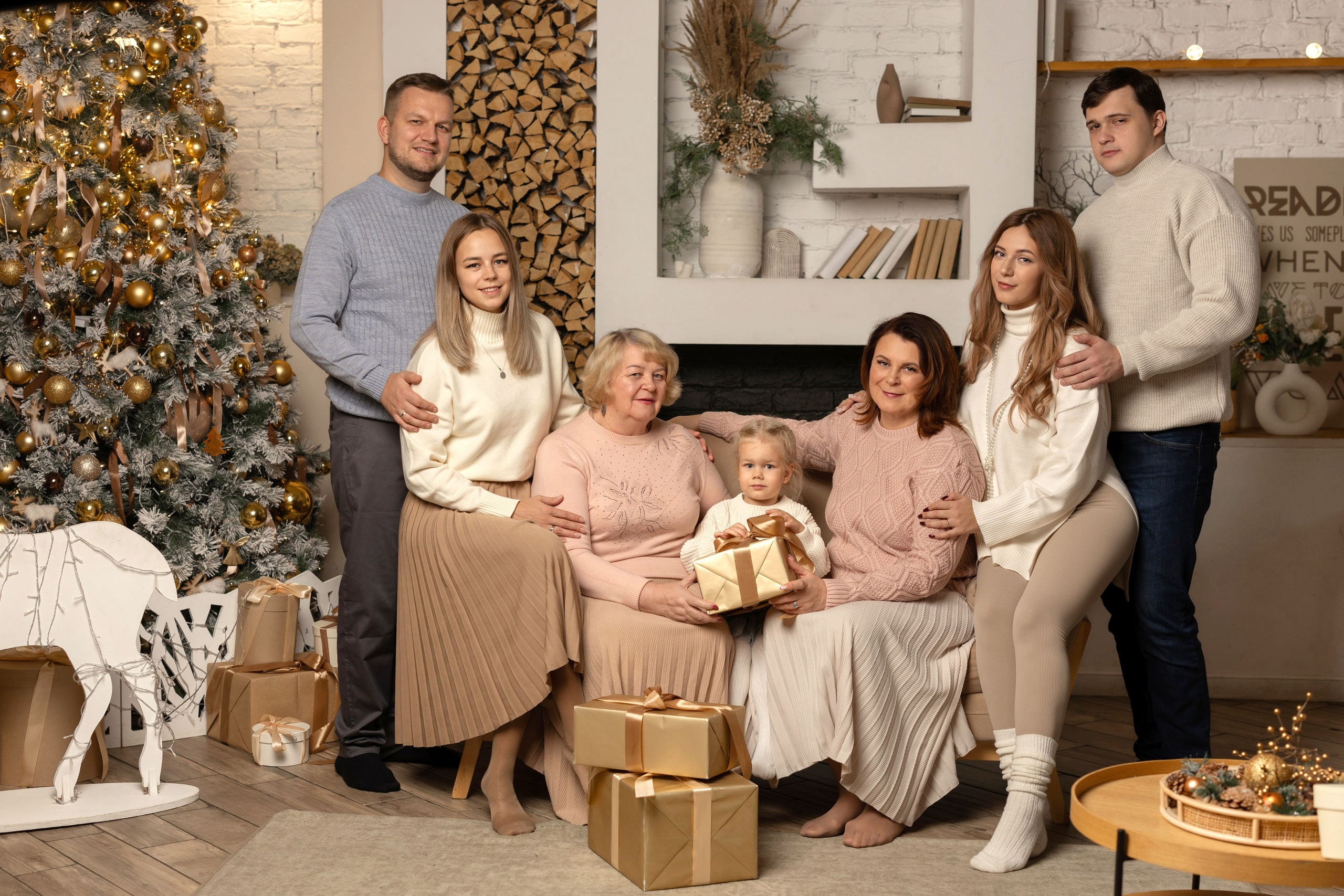 🎄Новогодняя фотосессия. Семейный и детский фотограф в Москве Орешина Юлия