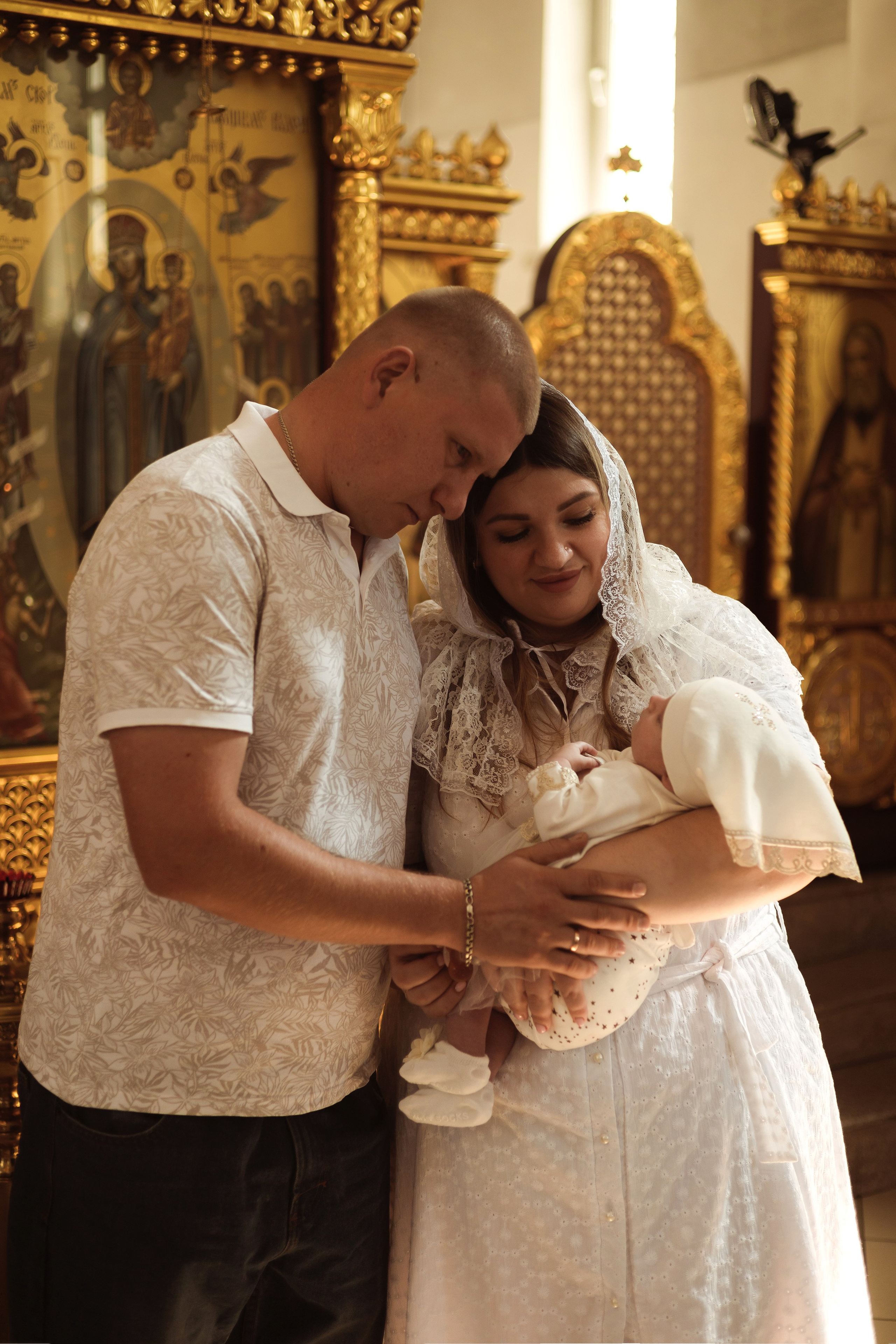 Таинство крещения. Фотограф новорожденных Саратов