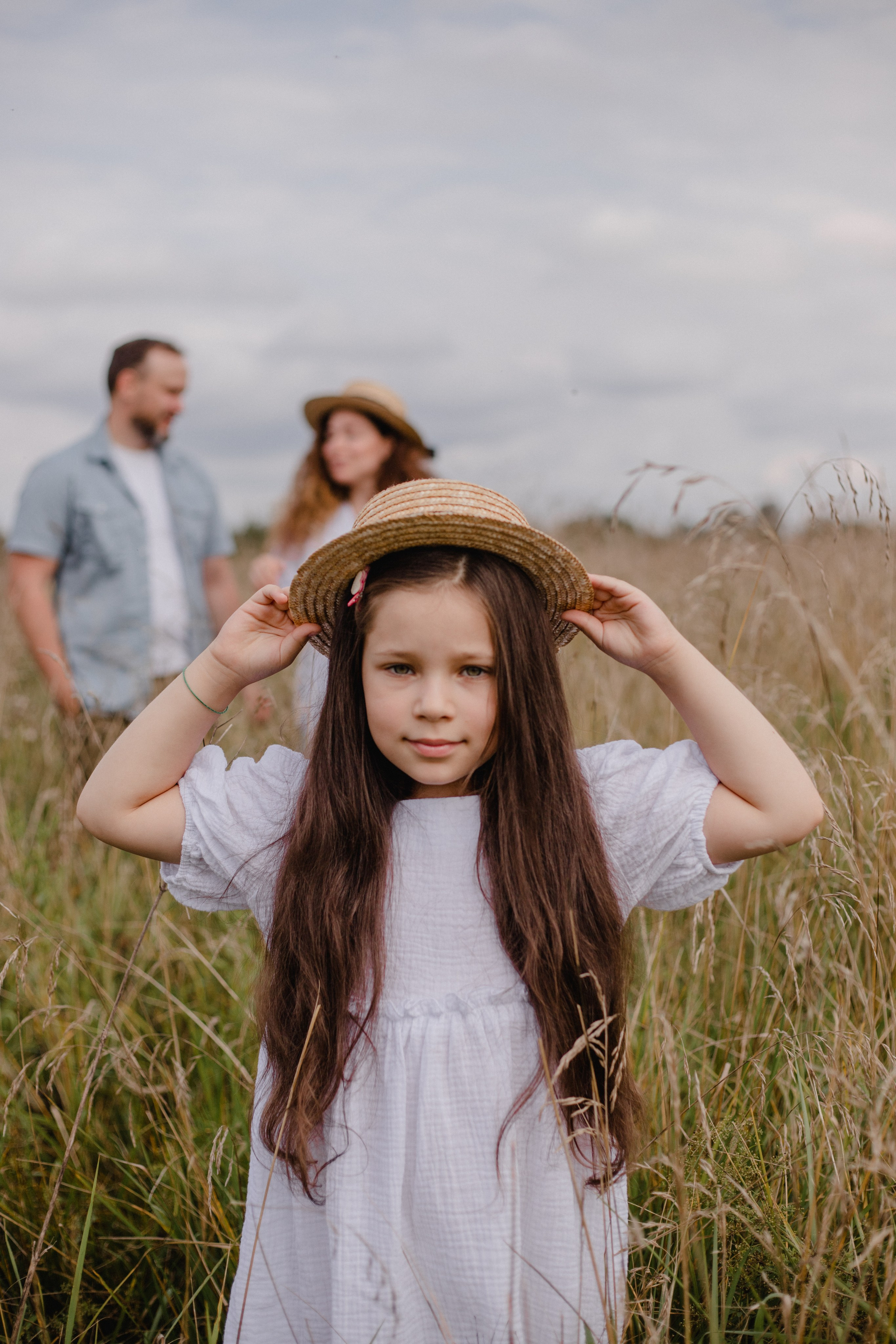 Семейная съёмка в поле