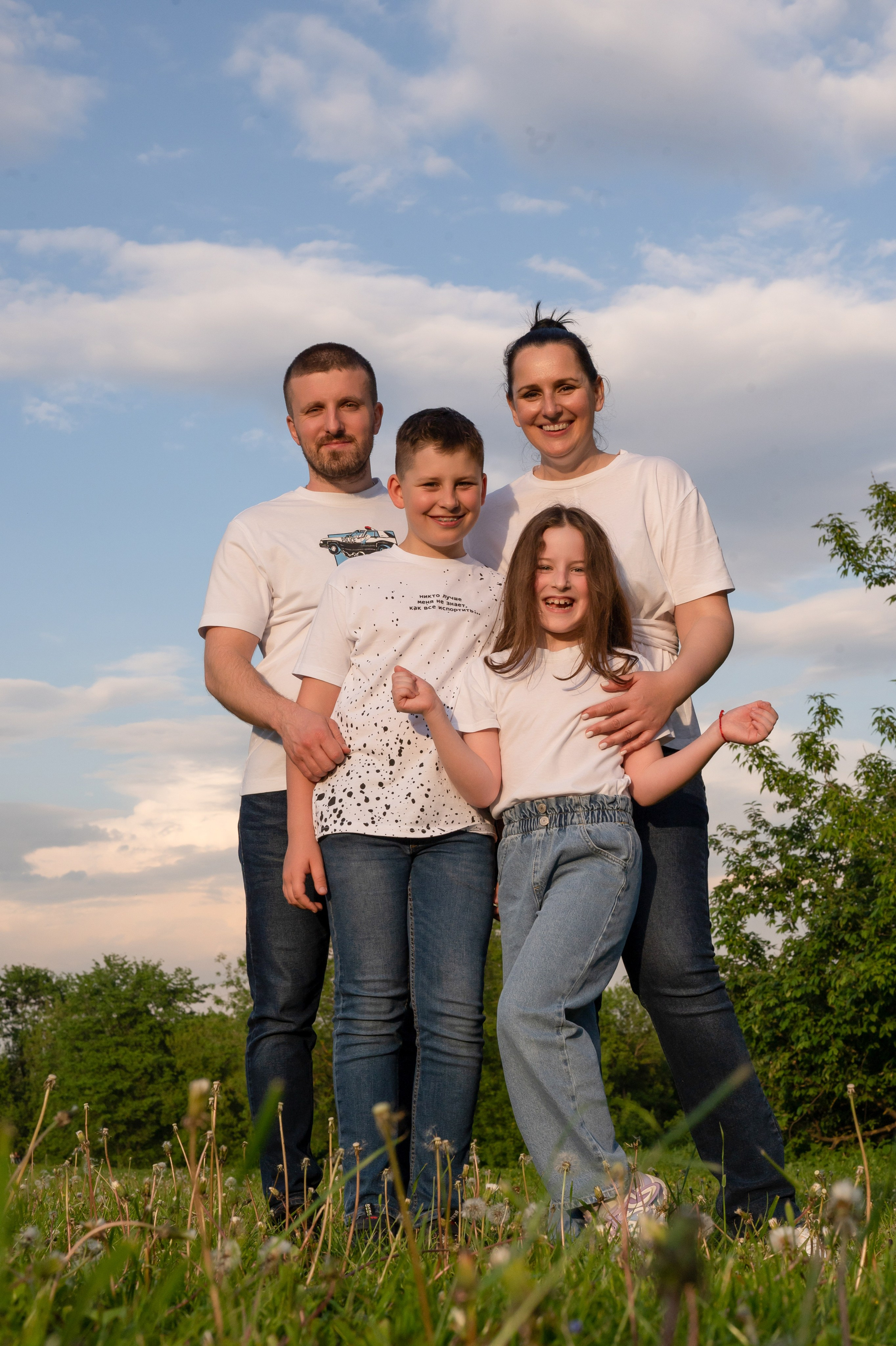 Наташа с семьей. Портретный, семейный фотограф Марина Моисеева
