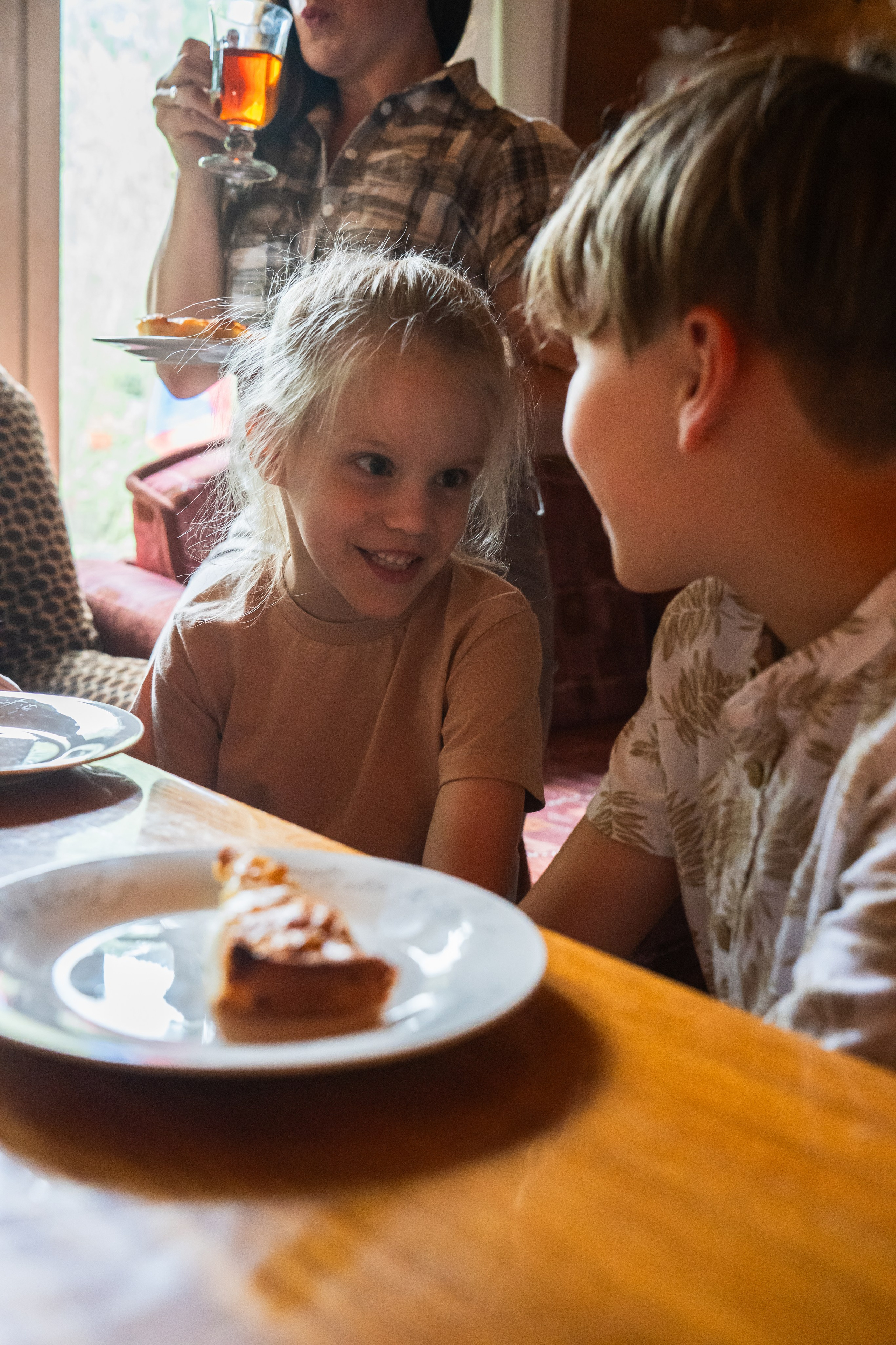 детские семейные фотографии дома