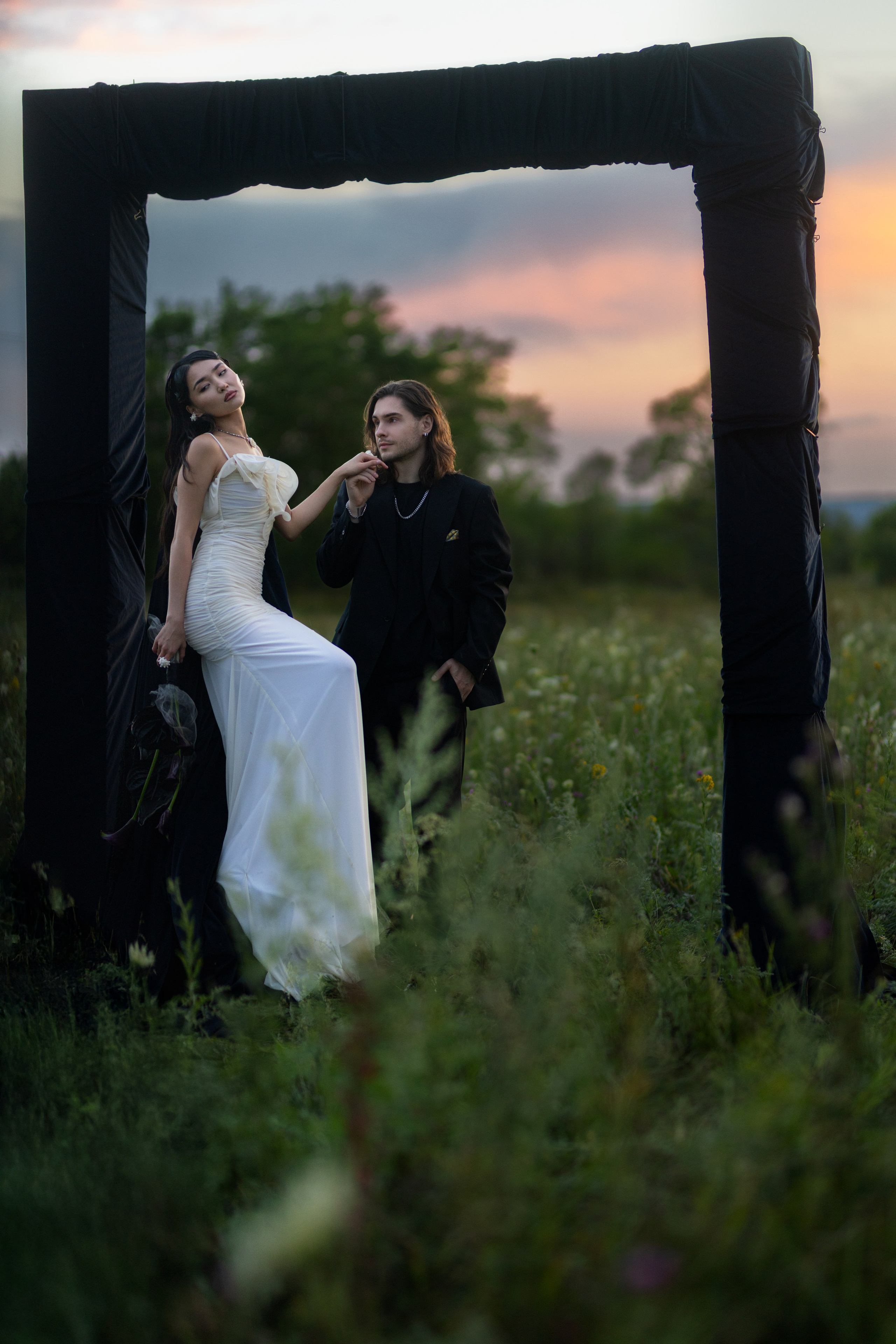 Жастина и Никита. Закатная церемония. Дмитрий Шульгин, портретный фотограф в Воронеже