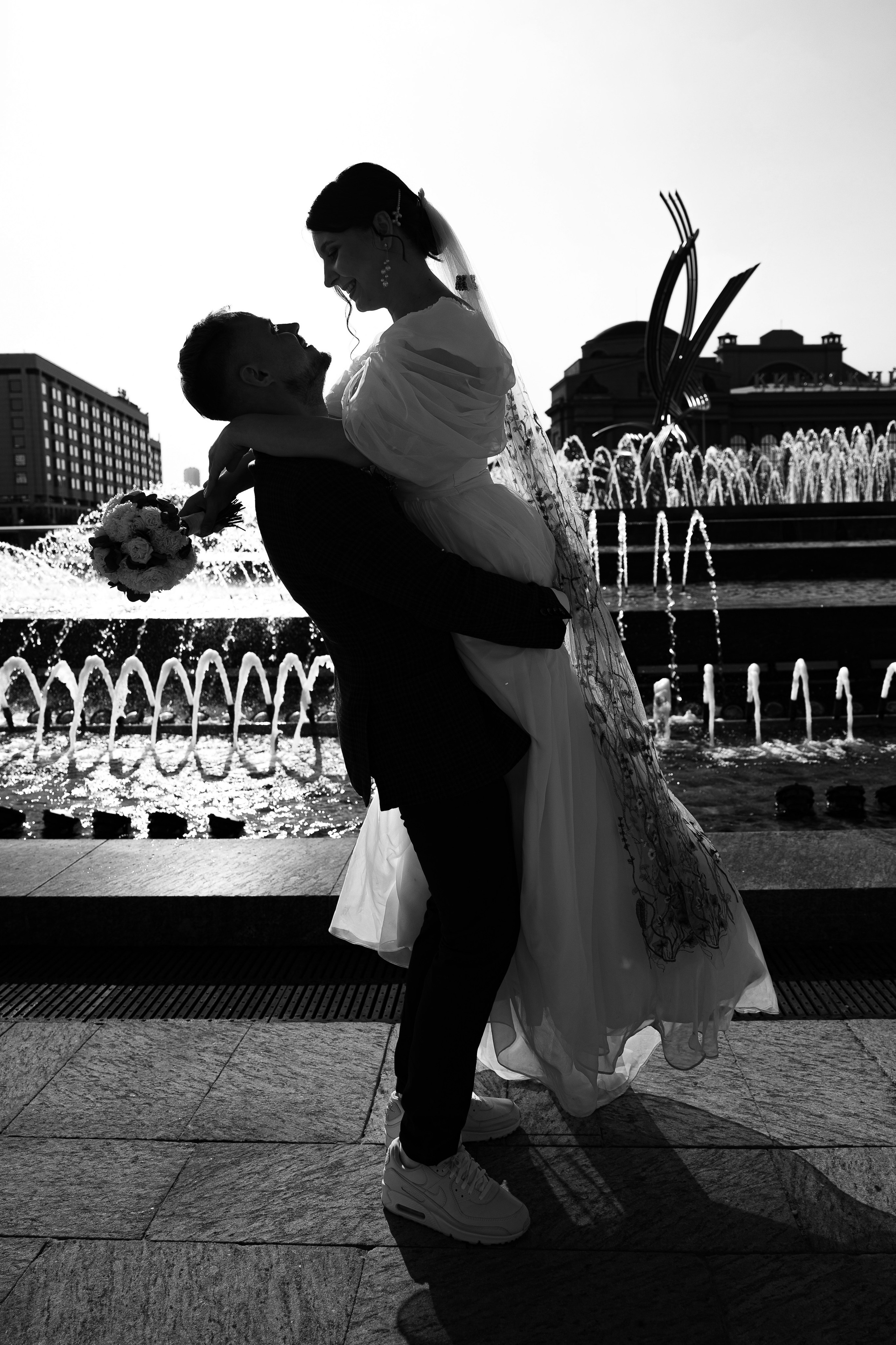 Кутузовский ЗАГС. Свадебный и семейный фотограф в Москве Красинская Мария