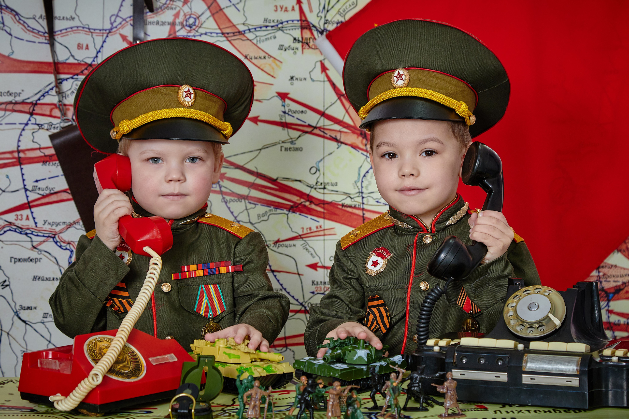 Генералы. Детская выездная фотостудия