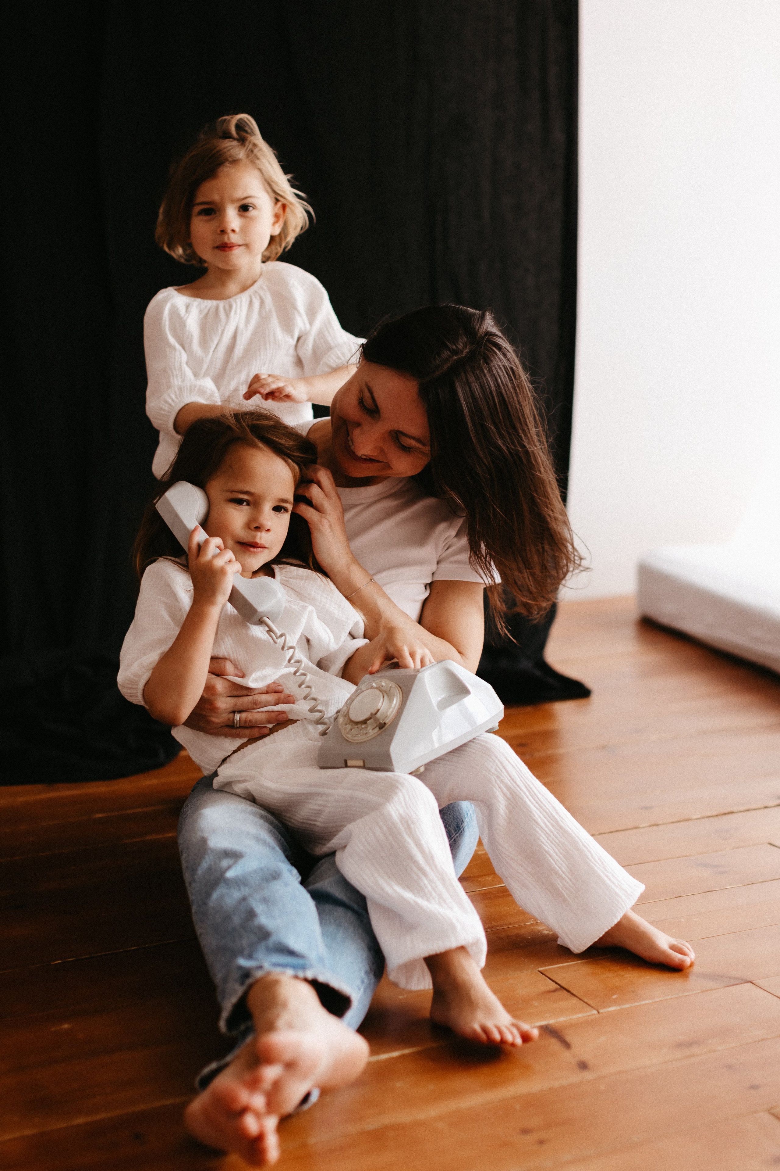 Мама и девочки. Евгения Пелипас