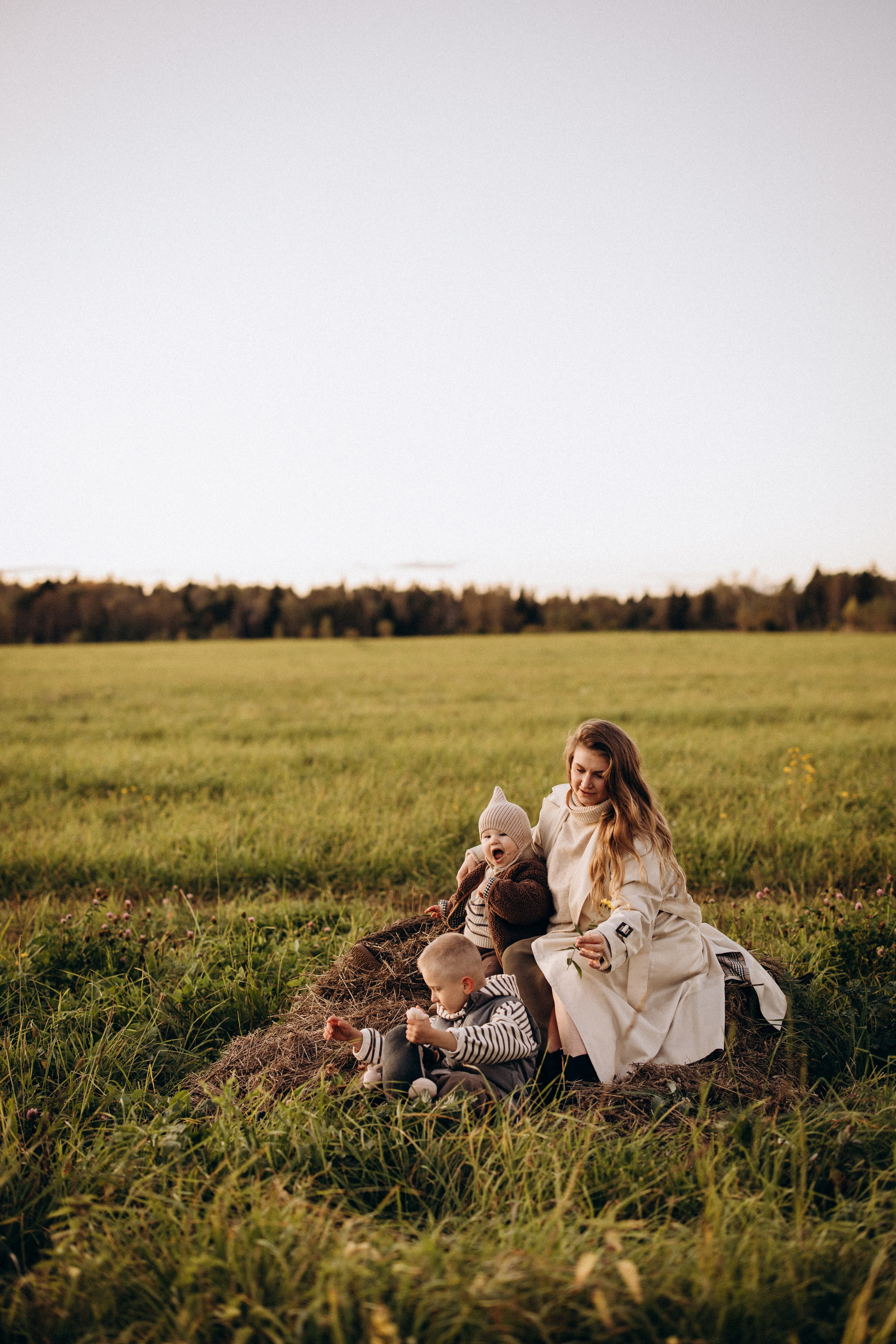 На закате. Евгения Пелипас