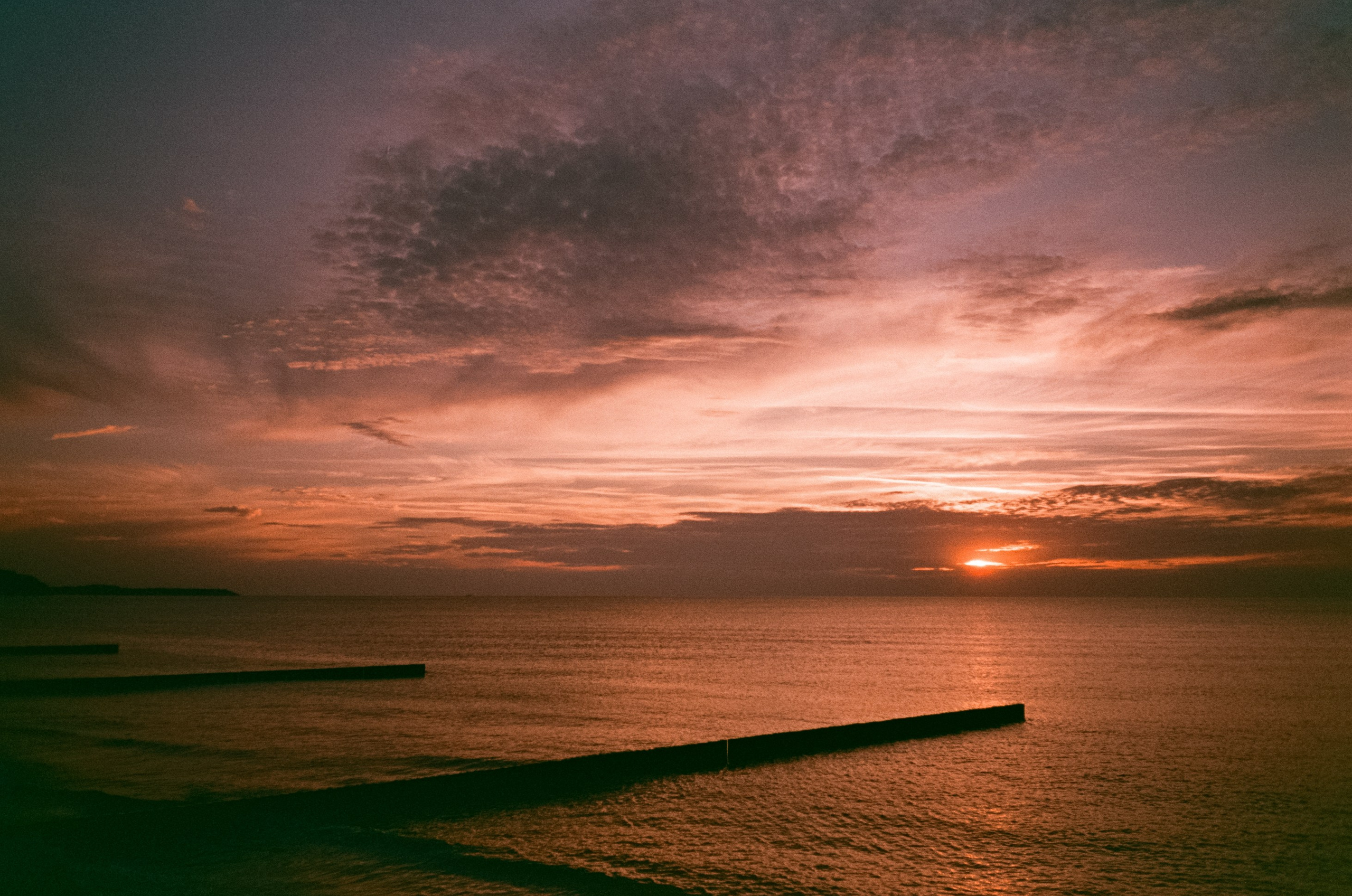 Закаты Зеленоградск, Светлогорск / Ricoh MF-1 / Konica Centuria 400