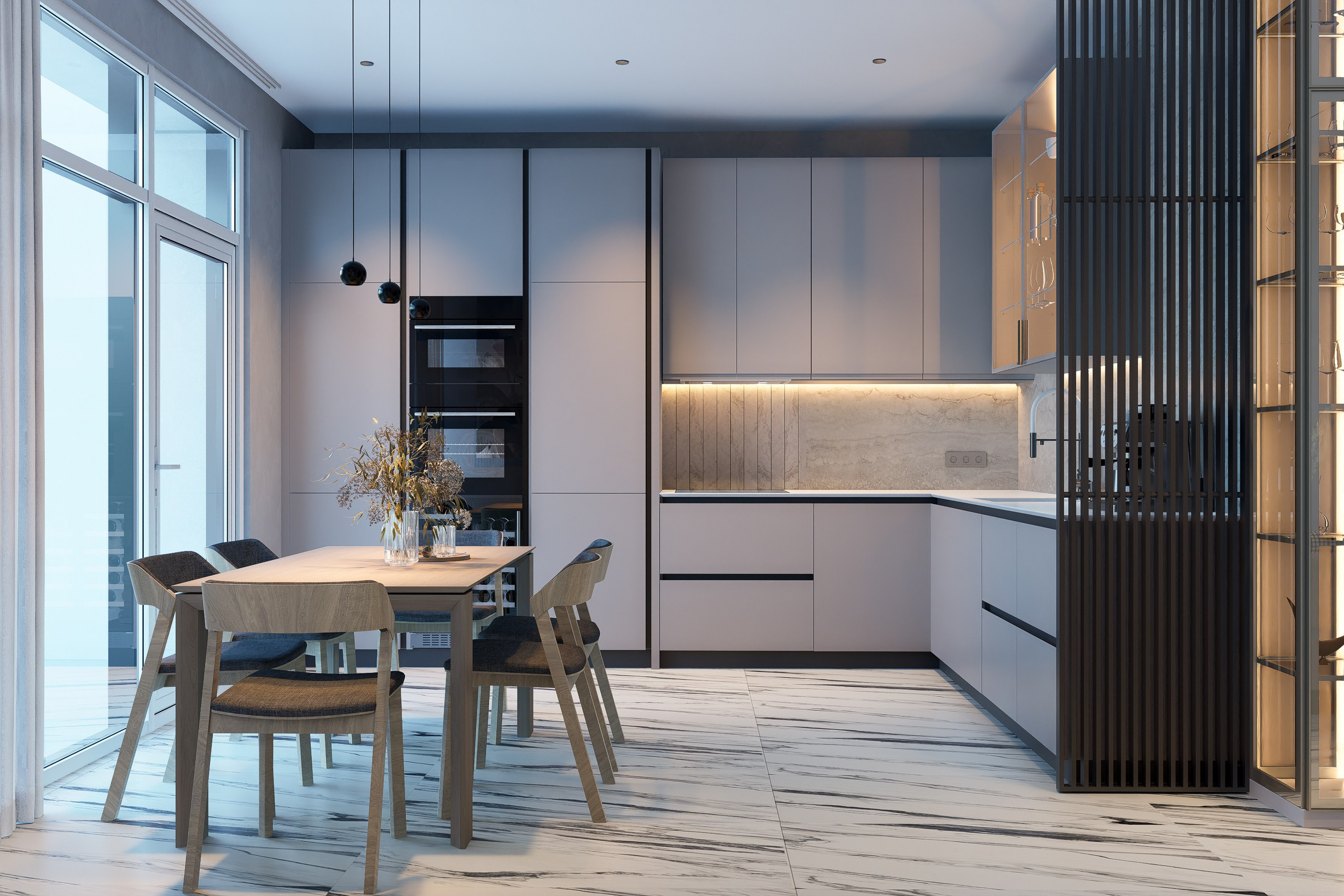 Таунхаус Лазо 69. Архитектурно-дизайнерское бюро ROOMS