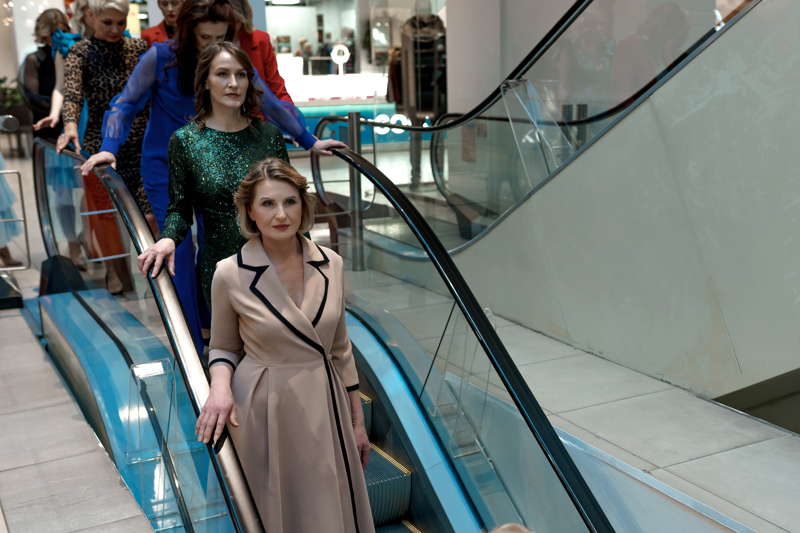 Фотосъемка показа мод для бренда. Фотограф Ким Наталья в Красноярске