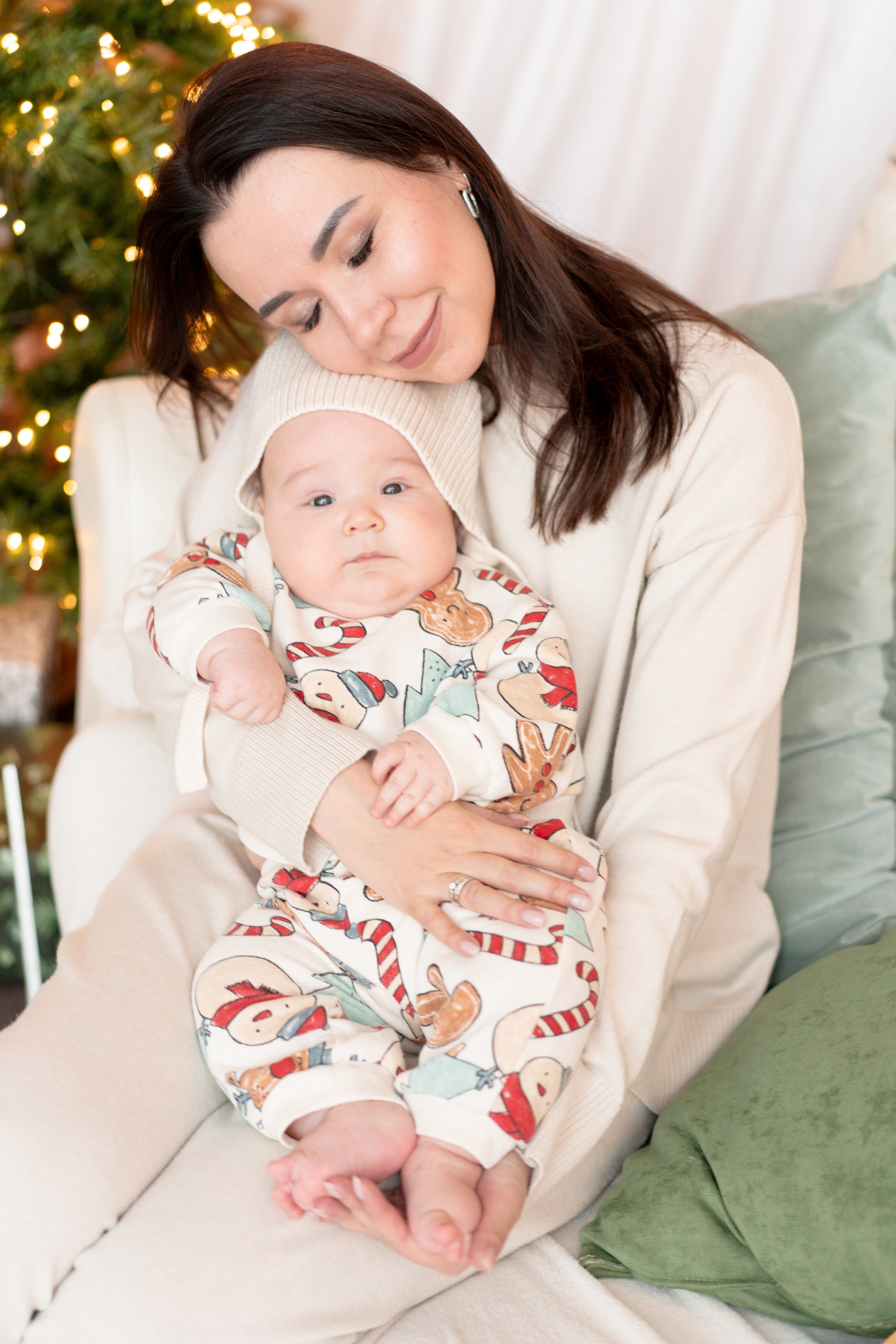 Новогодняя семейная фотосессия. Детская, семейная фотостудия в Санкт-Петербурге