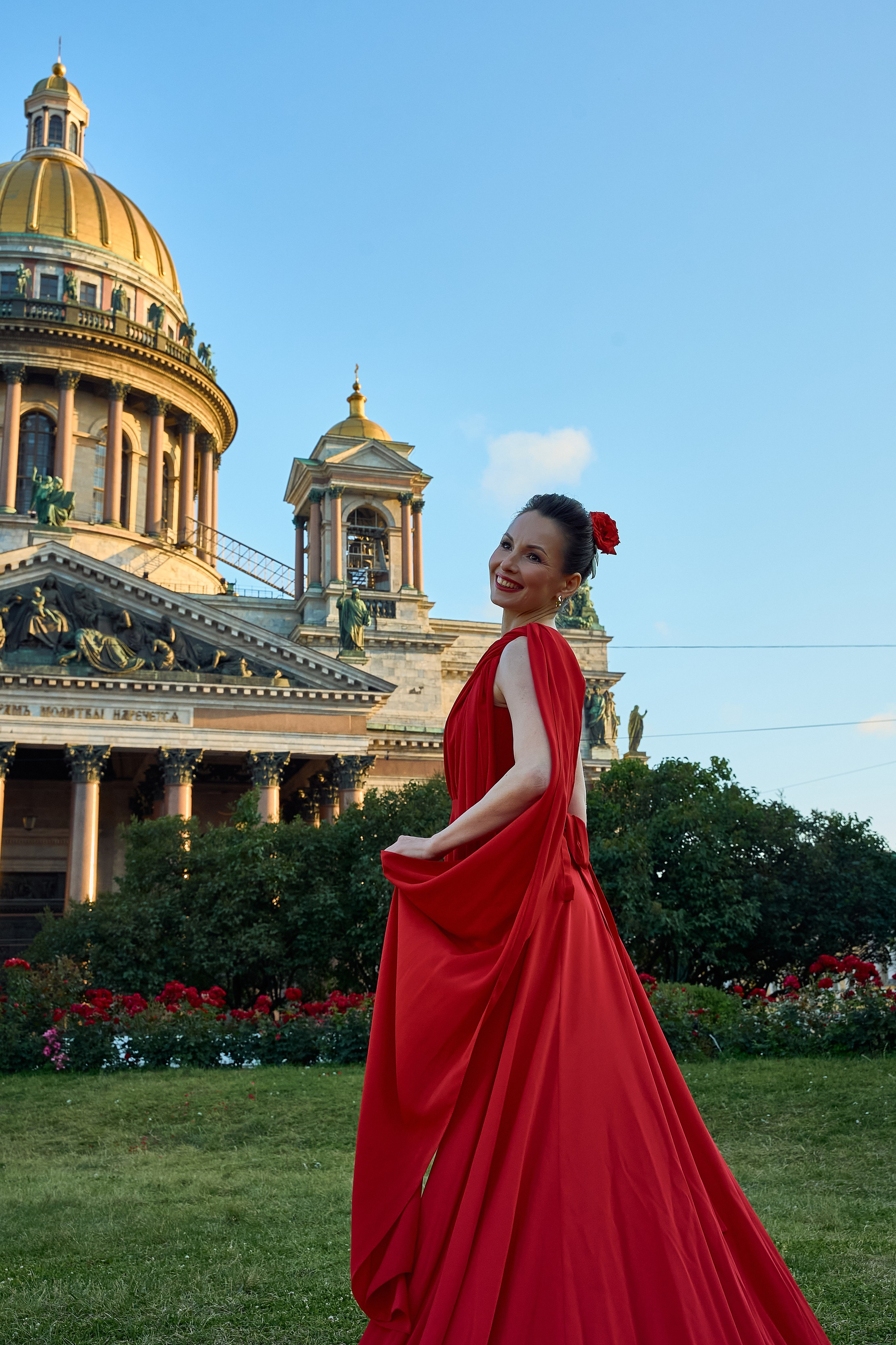 Irina. День рождения на рассвете в центре города Санкт-Петербург🕊️. Фотограф Natalya Litvinova