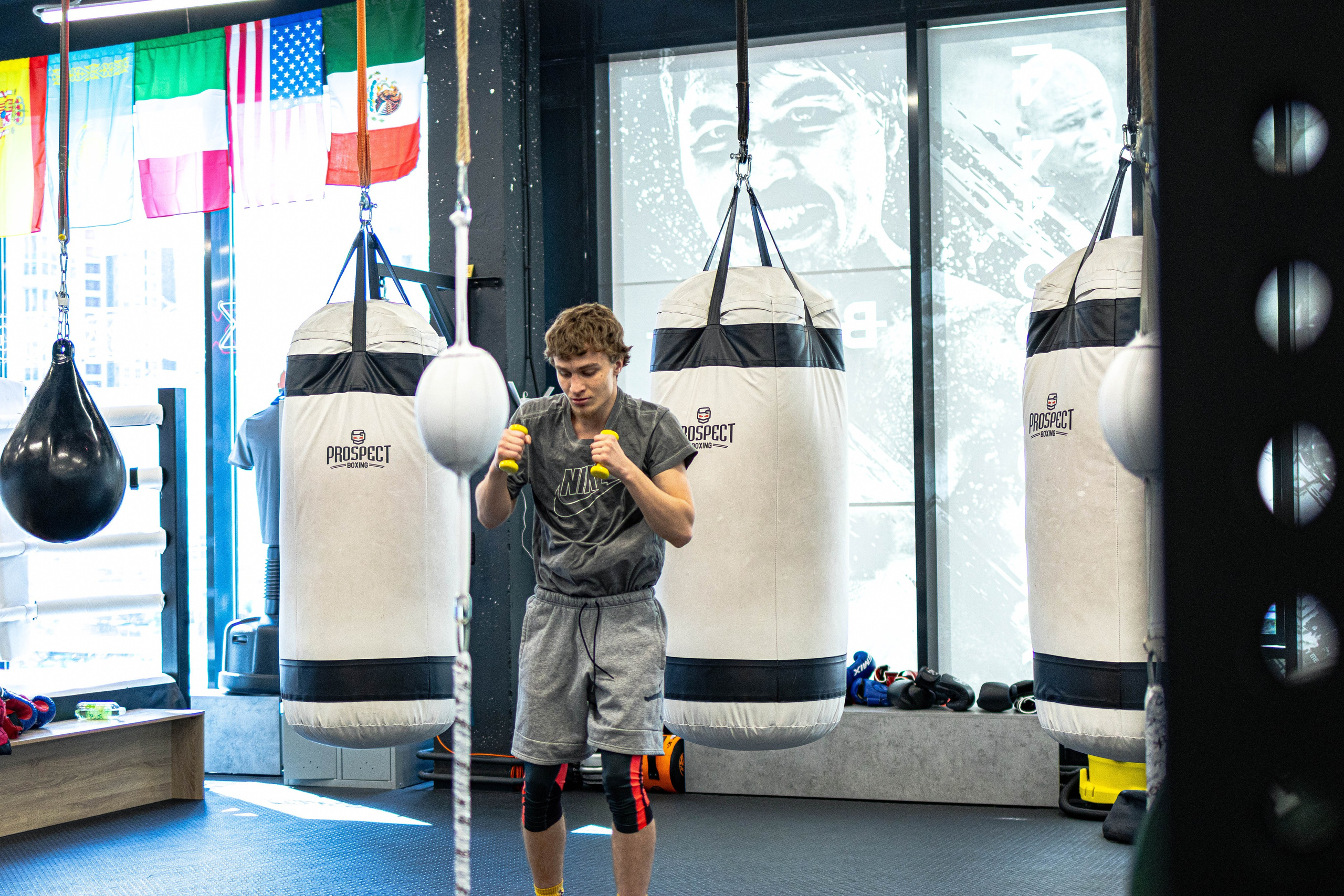 Бокс. Калачёв Тимофей Спортивный фотограф в Санкт-Петербурге