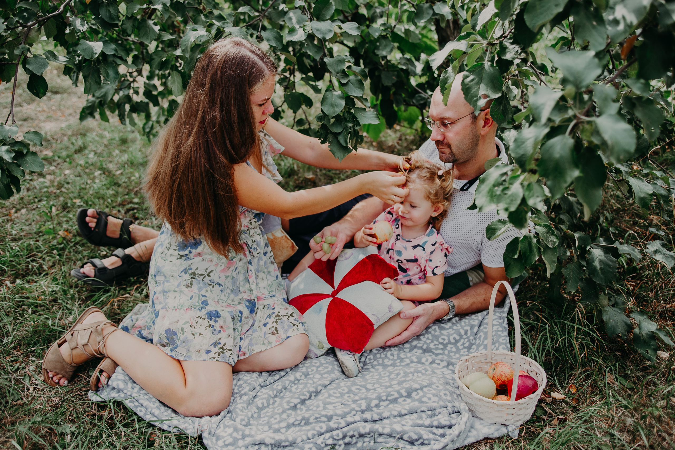 Теплая семейная фотосесия. Свадебный и семейный фотограф Екатерина Бубнова