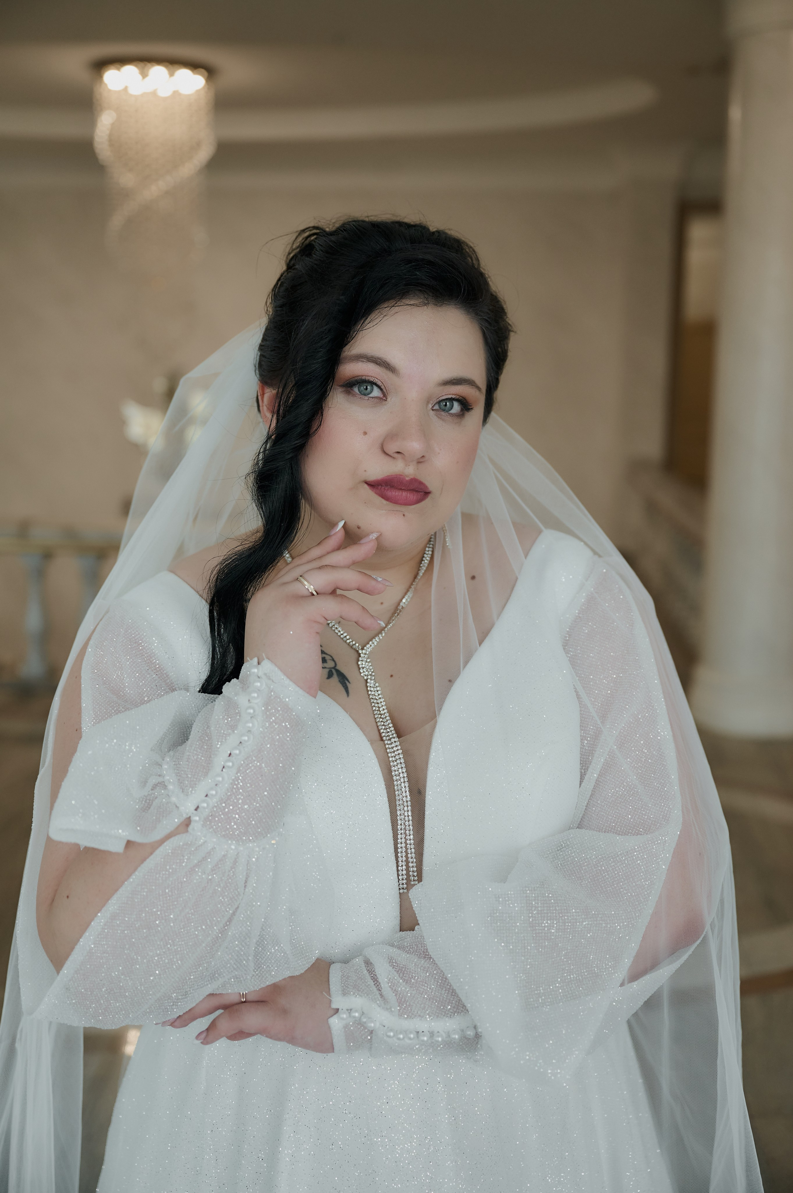 Свадебная фотосессия в студии. Свадебный фотограф в Туле Никита Беляев