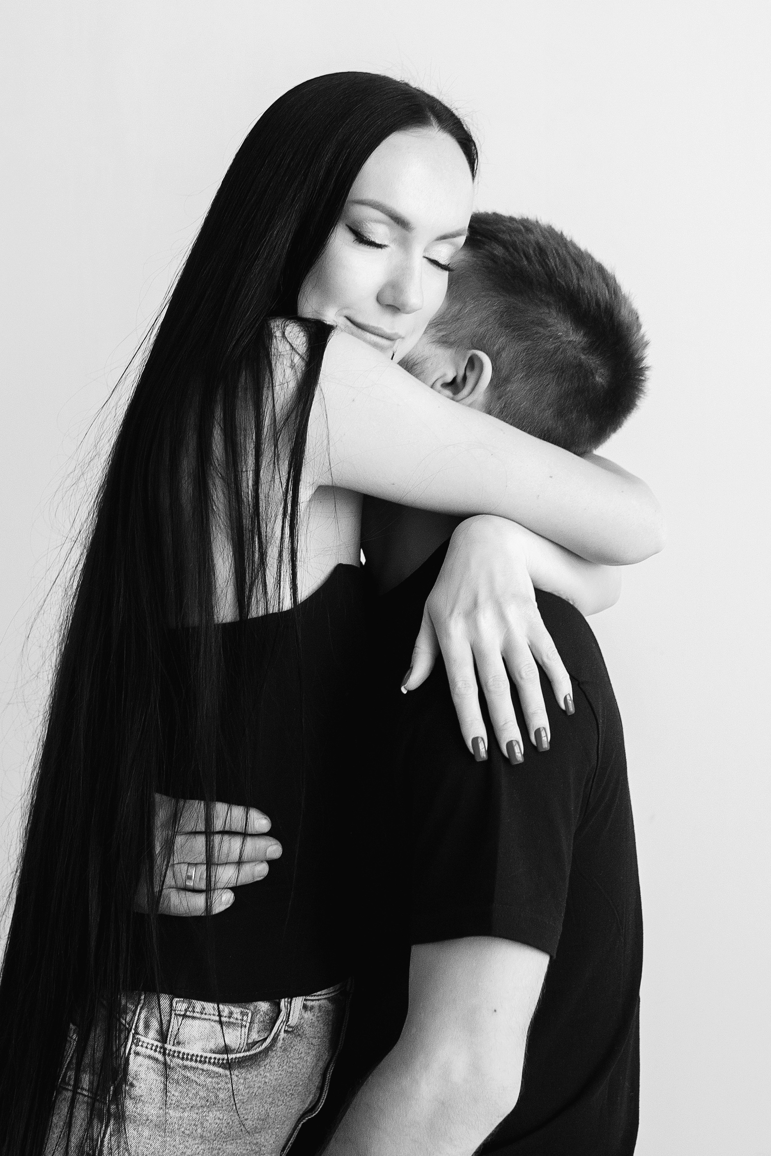 ЧБ серия. Фотограф новорожденных Оксана Полевская