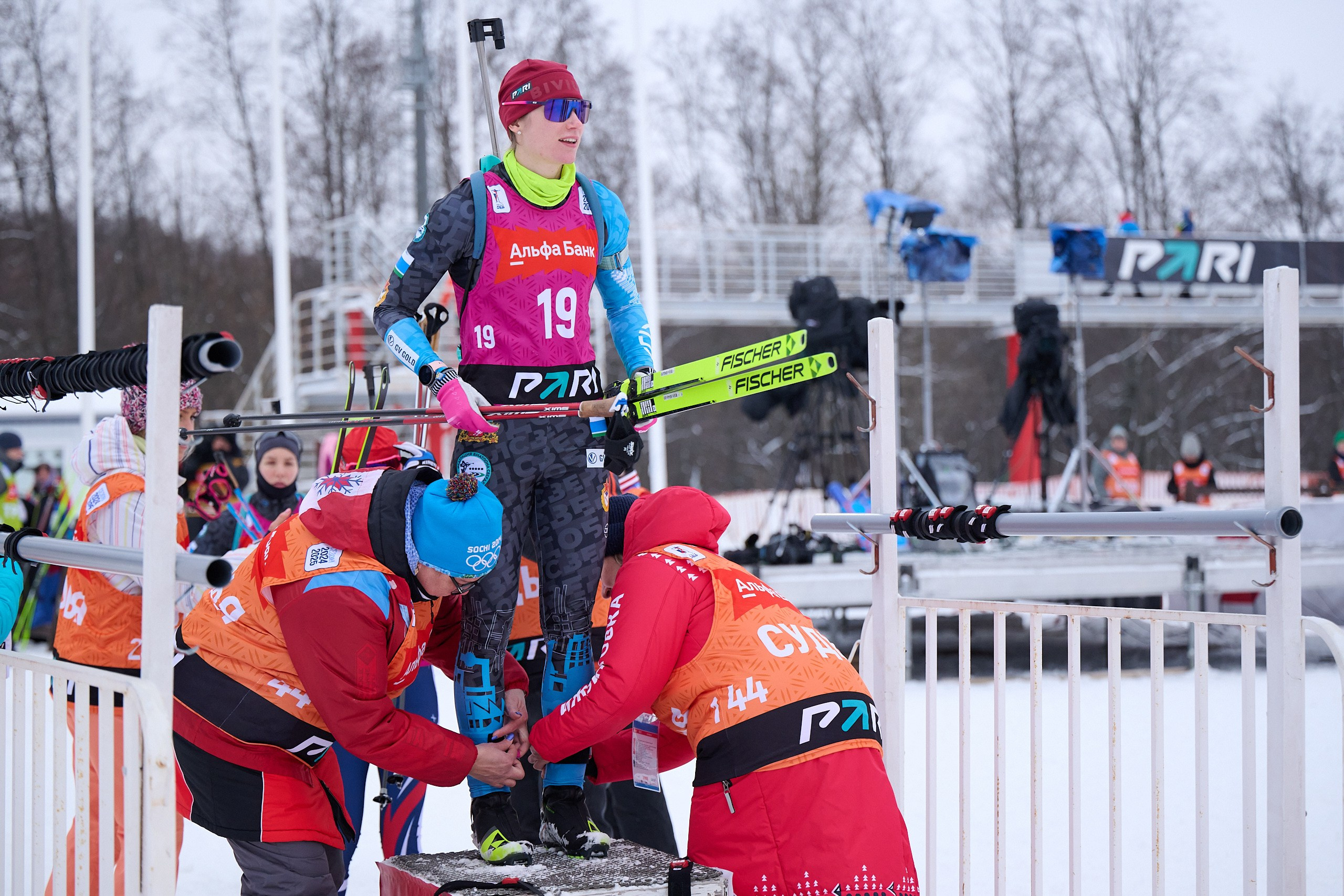 Биатлон. Чемпионат России — 2024/2025, 3-й этап, Ижевск. Ижевская винтовка. Спортивный репортажный фотограф в Ижевске Сергей Мерзляков
