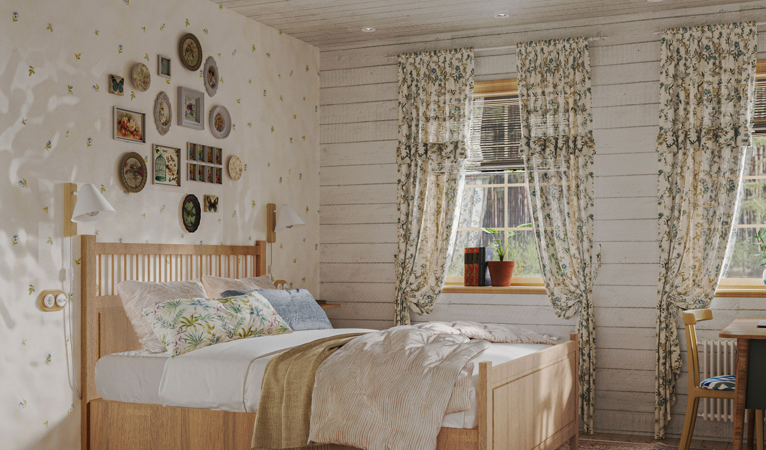 Домик в стиле прованс. Дизайн-студия RT Room