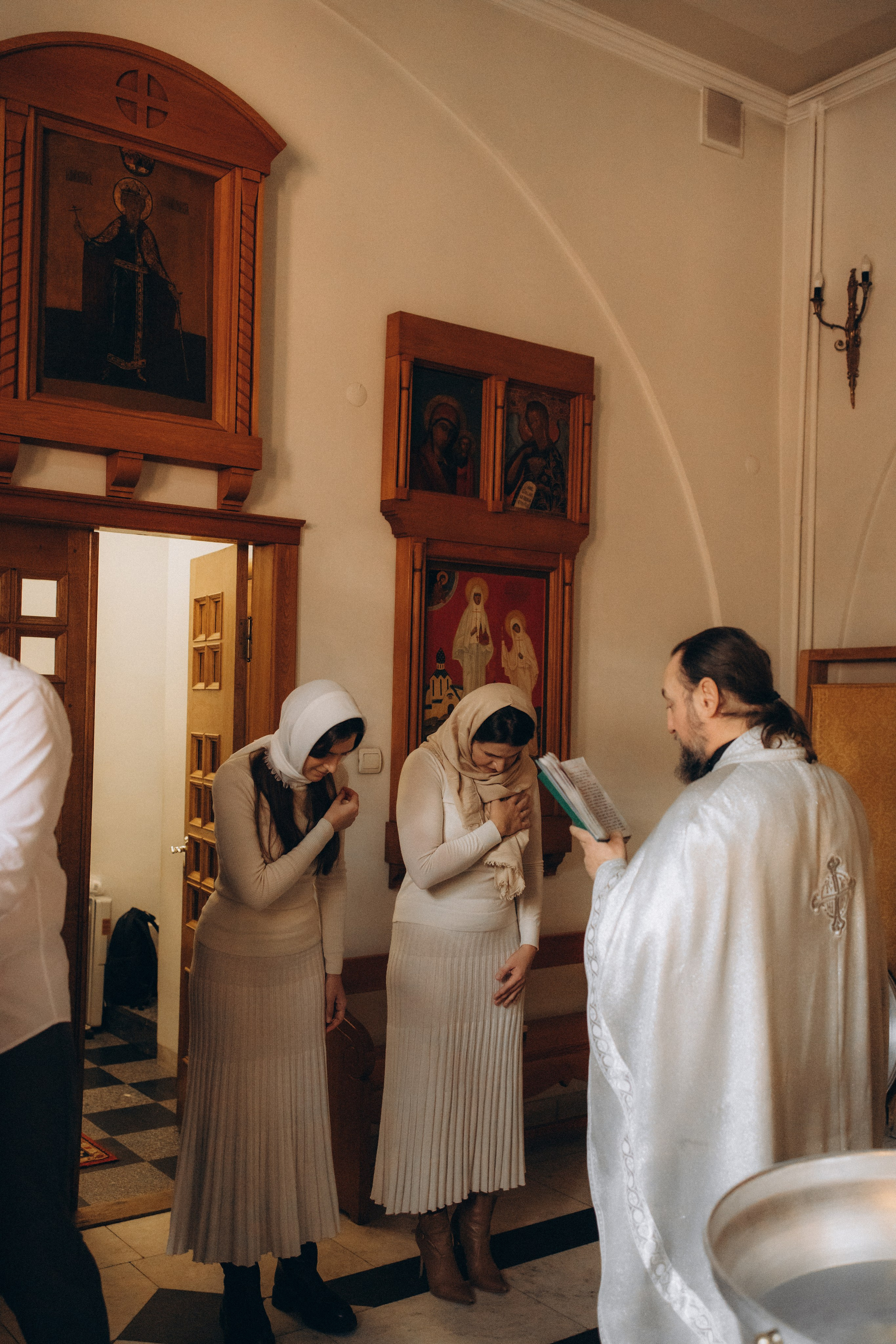 Крещение Надежды. Семейный фотограф Москва Наталия Осьмакова
