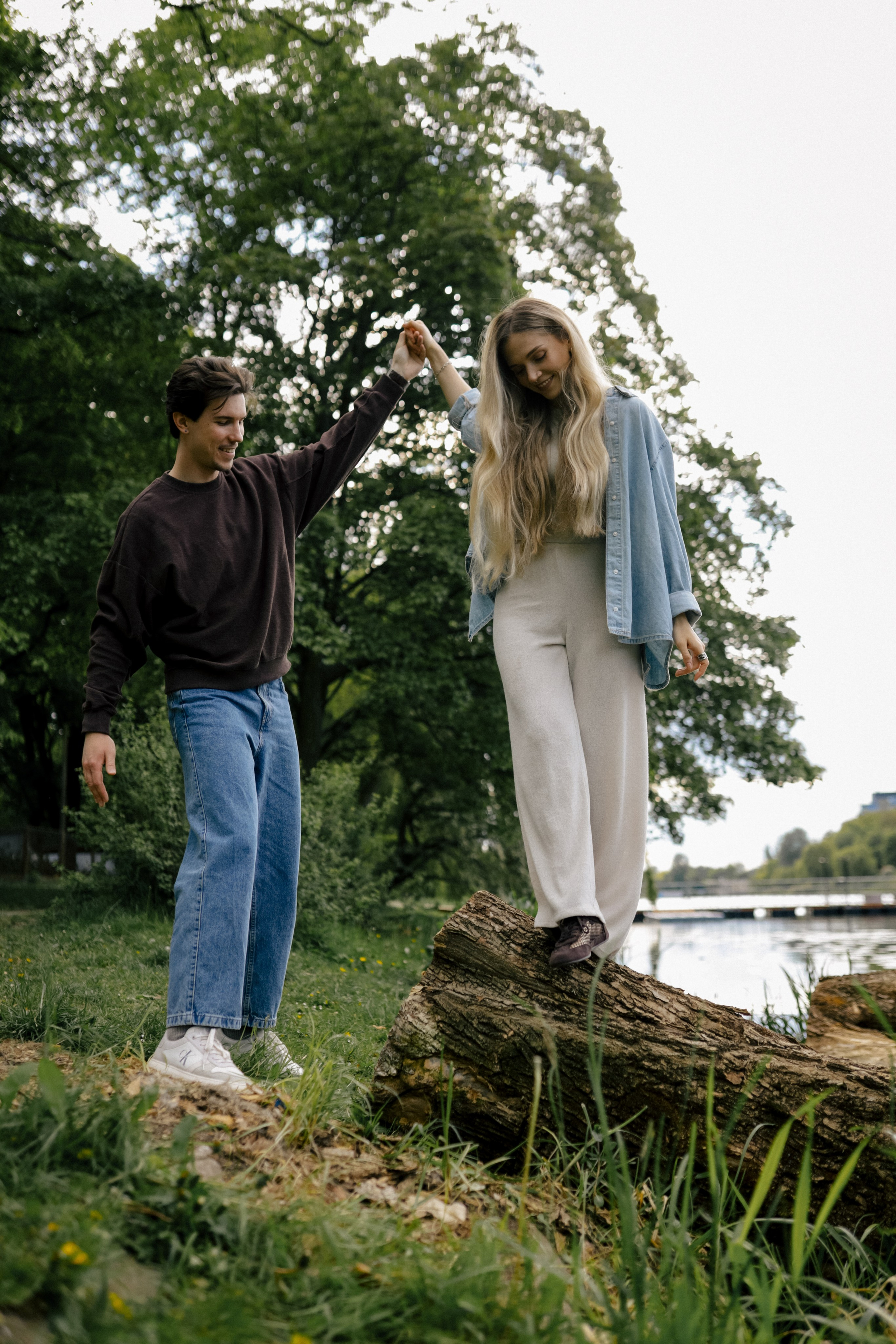 Побежали смотреть весну. Свадебный и семейный фотограф в Варшаве