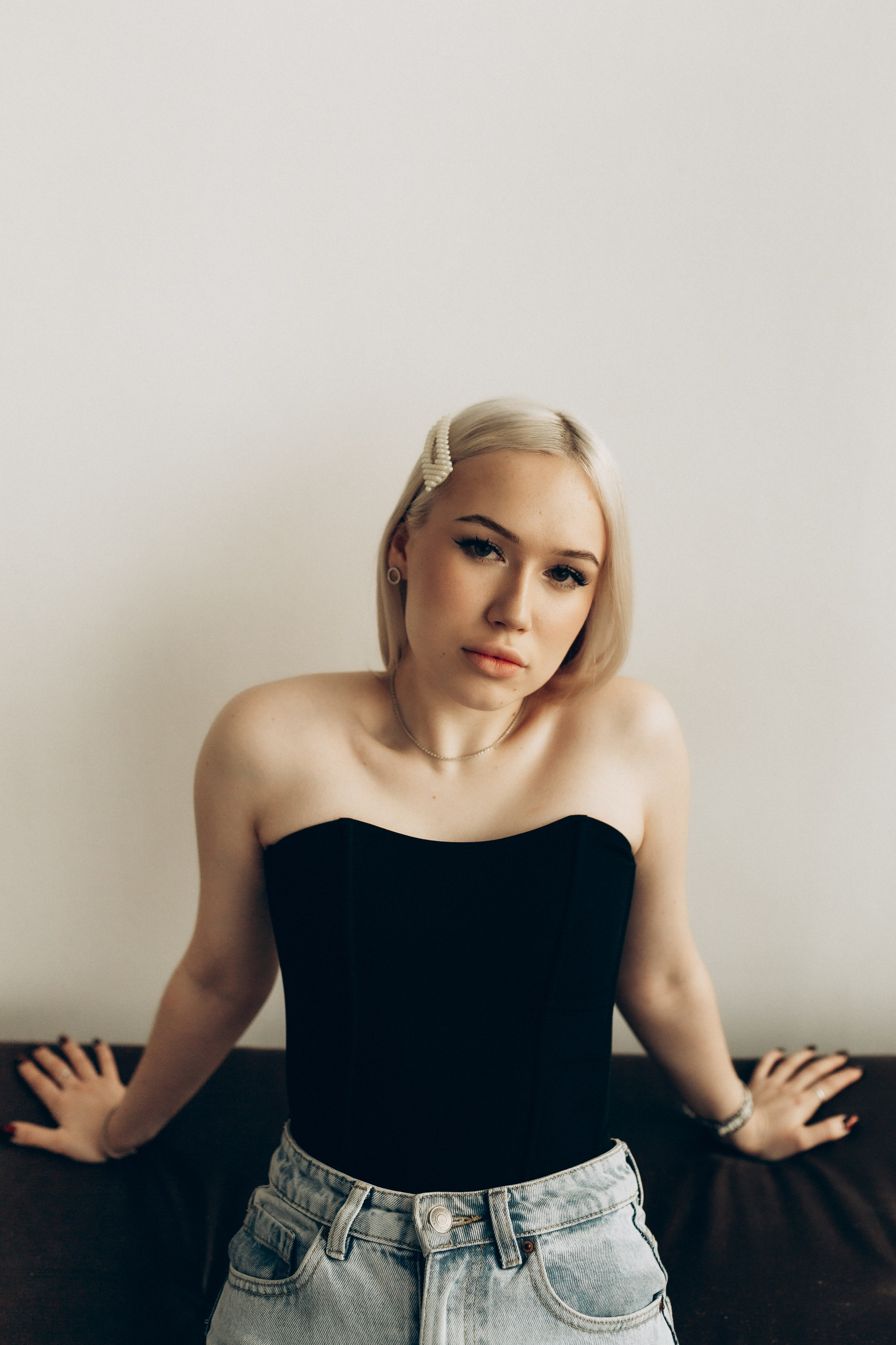 Фотосессия подруг: студия. Фотограф Санкт-Петербург Князева Елизавета