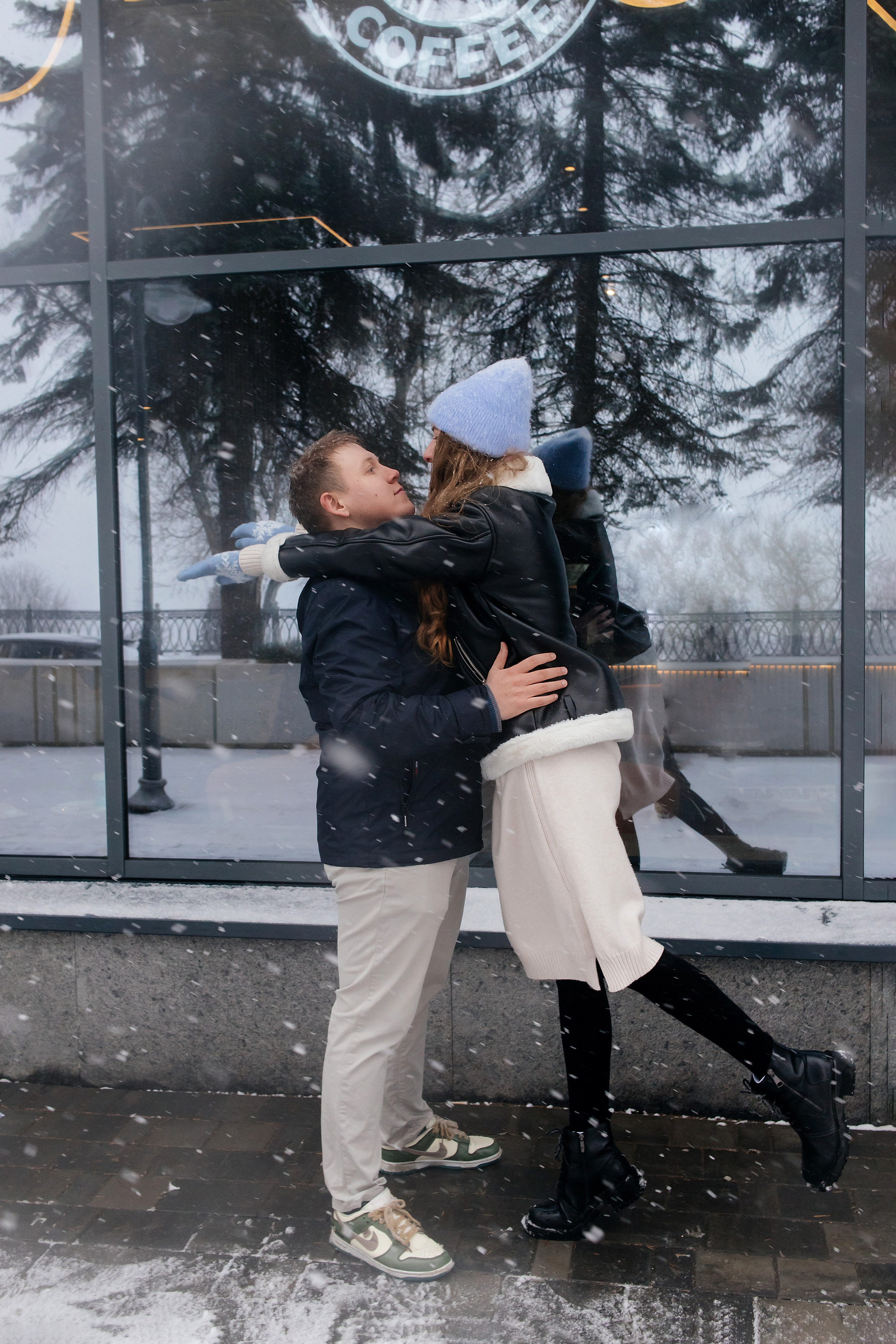 Зимняя love story | романтическая фотосессия для двоих в Нижнем Новгороде. Свадебный фотограф и фотограф Love-Store в Нижнем Новгороде Анастасия