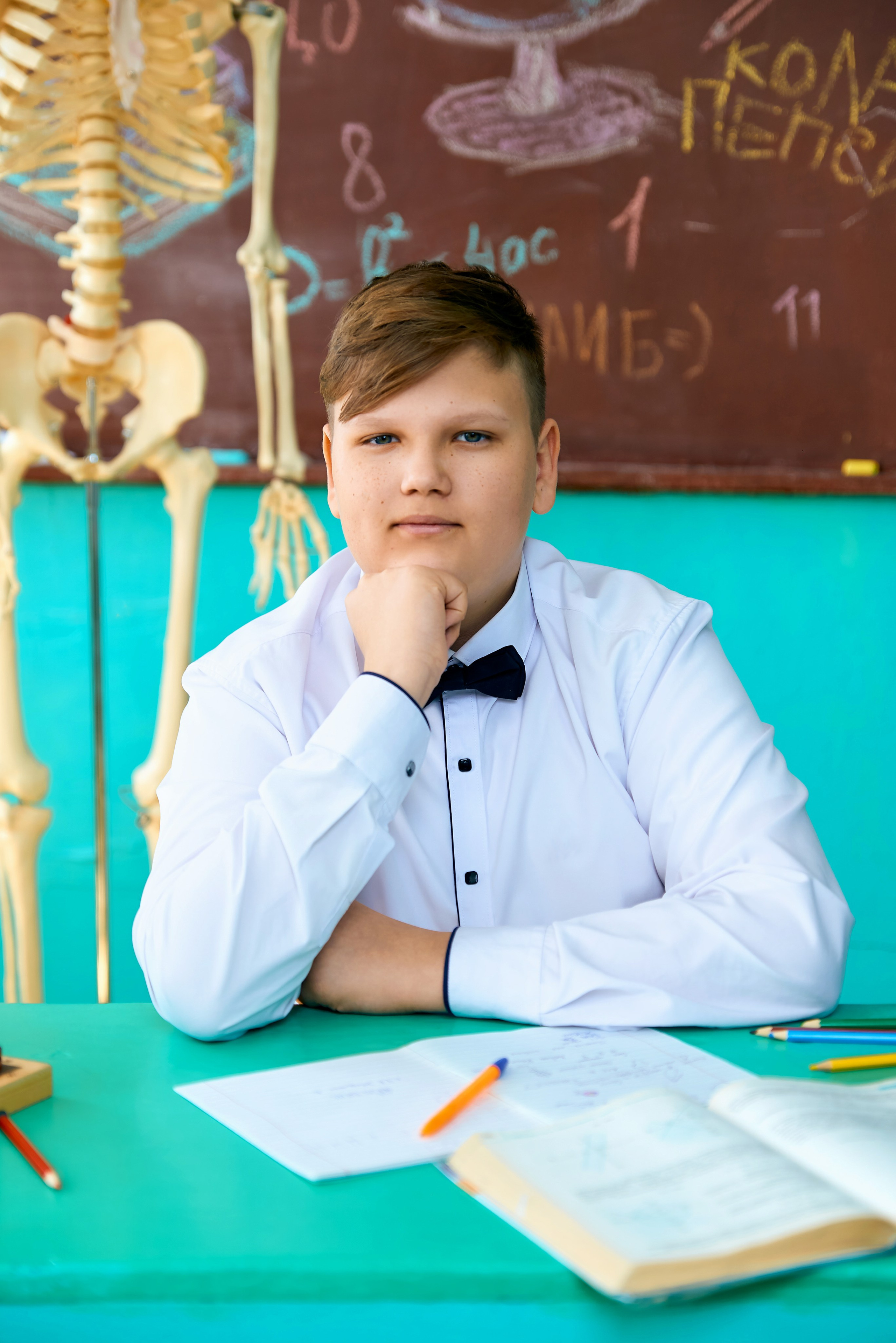 9А класс Хотынецкая СОШ выпуск 2024. Фотограф в Орле Павел Черкасов