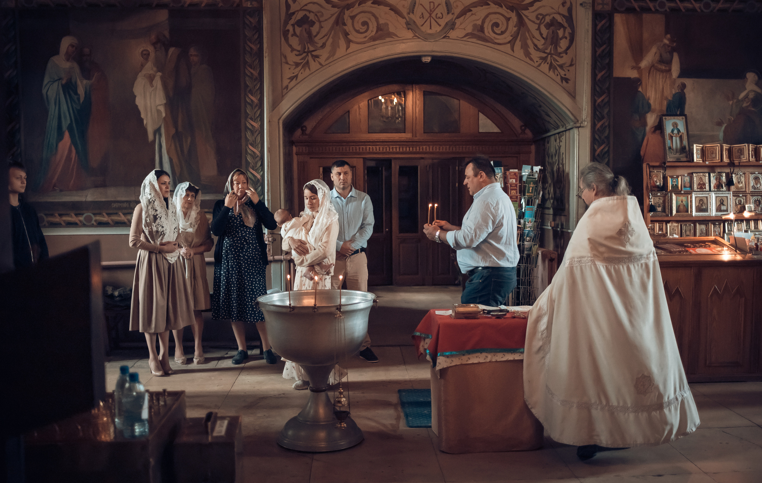 Фотограф на Крещение ребенка в Москве и Московской области