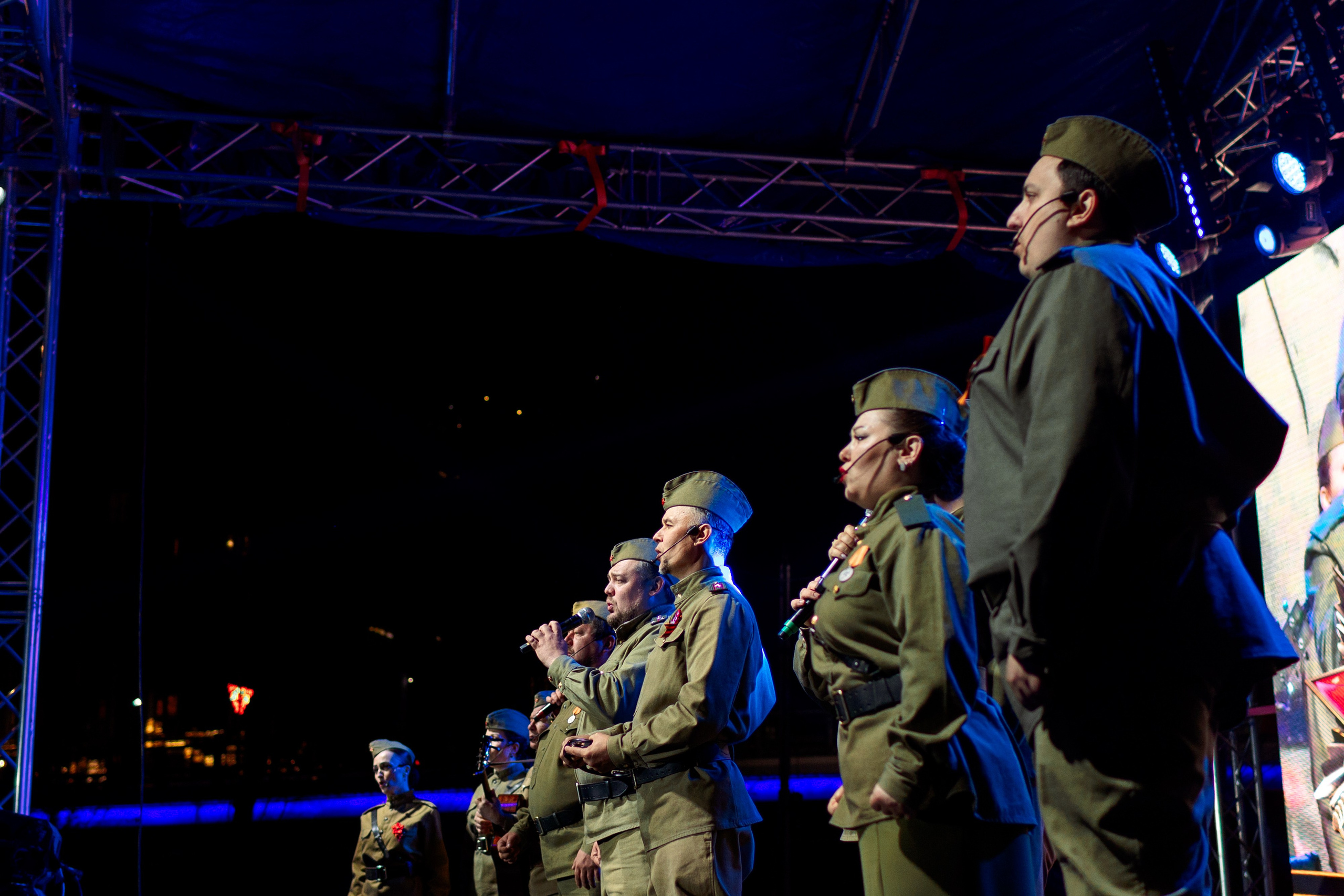 Концерт приуроченный к празднованию 80 лет победл. Свадебный и семейный фотограф в Улан-Удэ