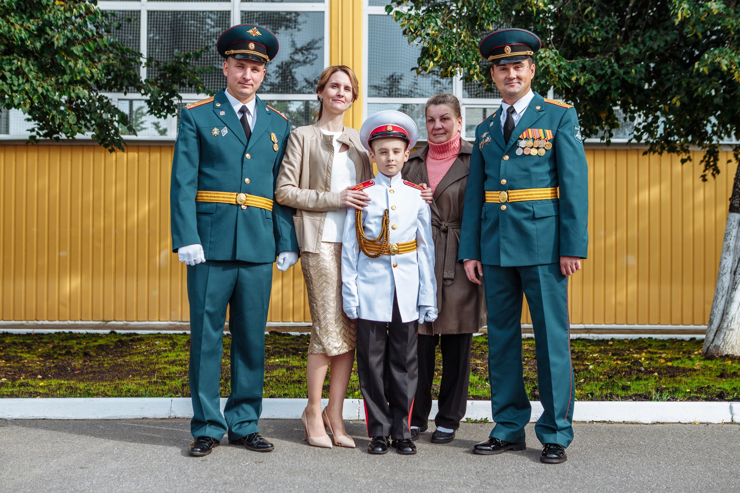 Фото выпускного кадетского училища