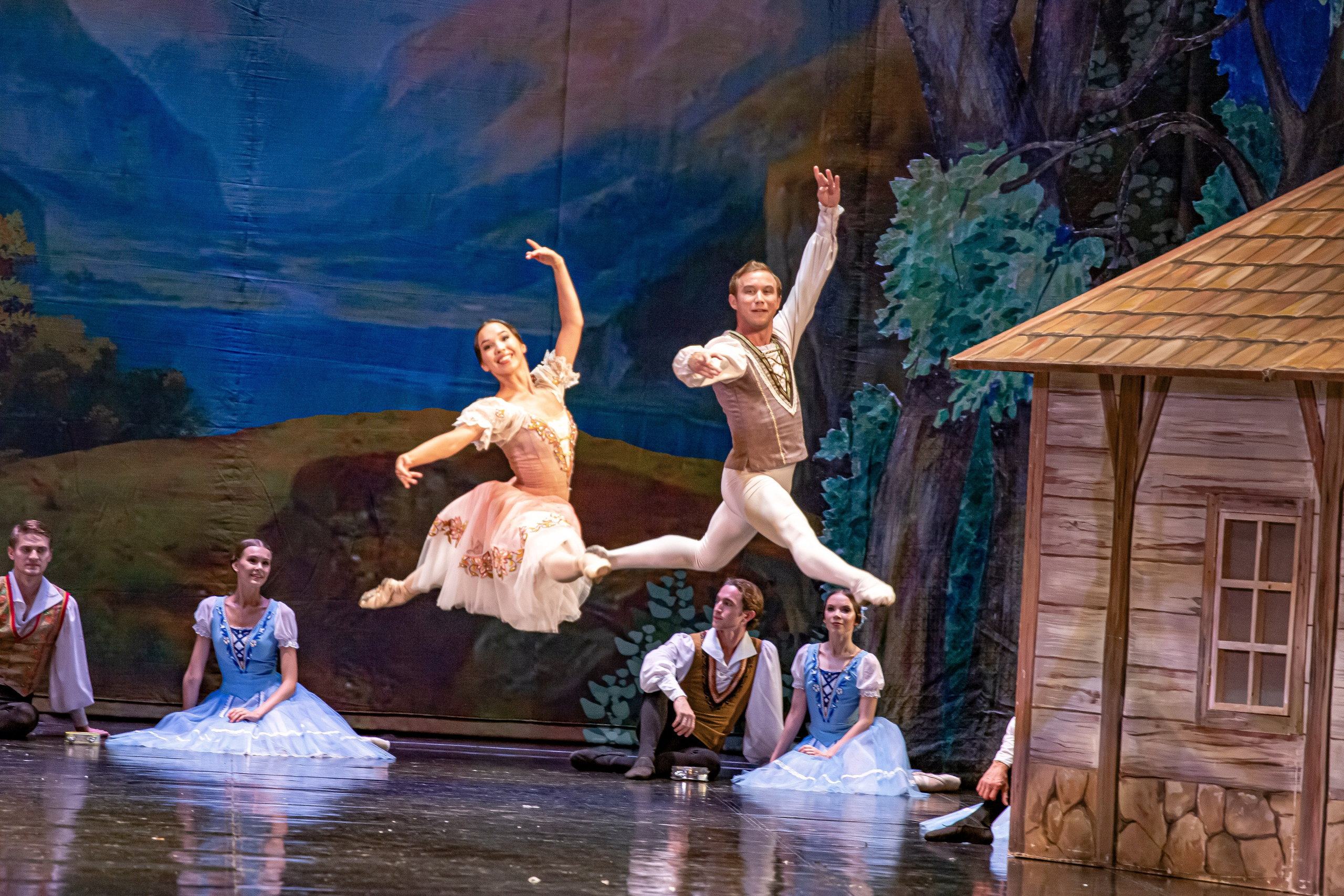 Жизель балет Марийского театра оперы и балета на сцене Зимнего театра. Фотограф в Сочи Юрий Шептаев