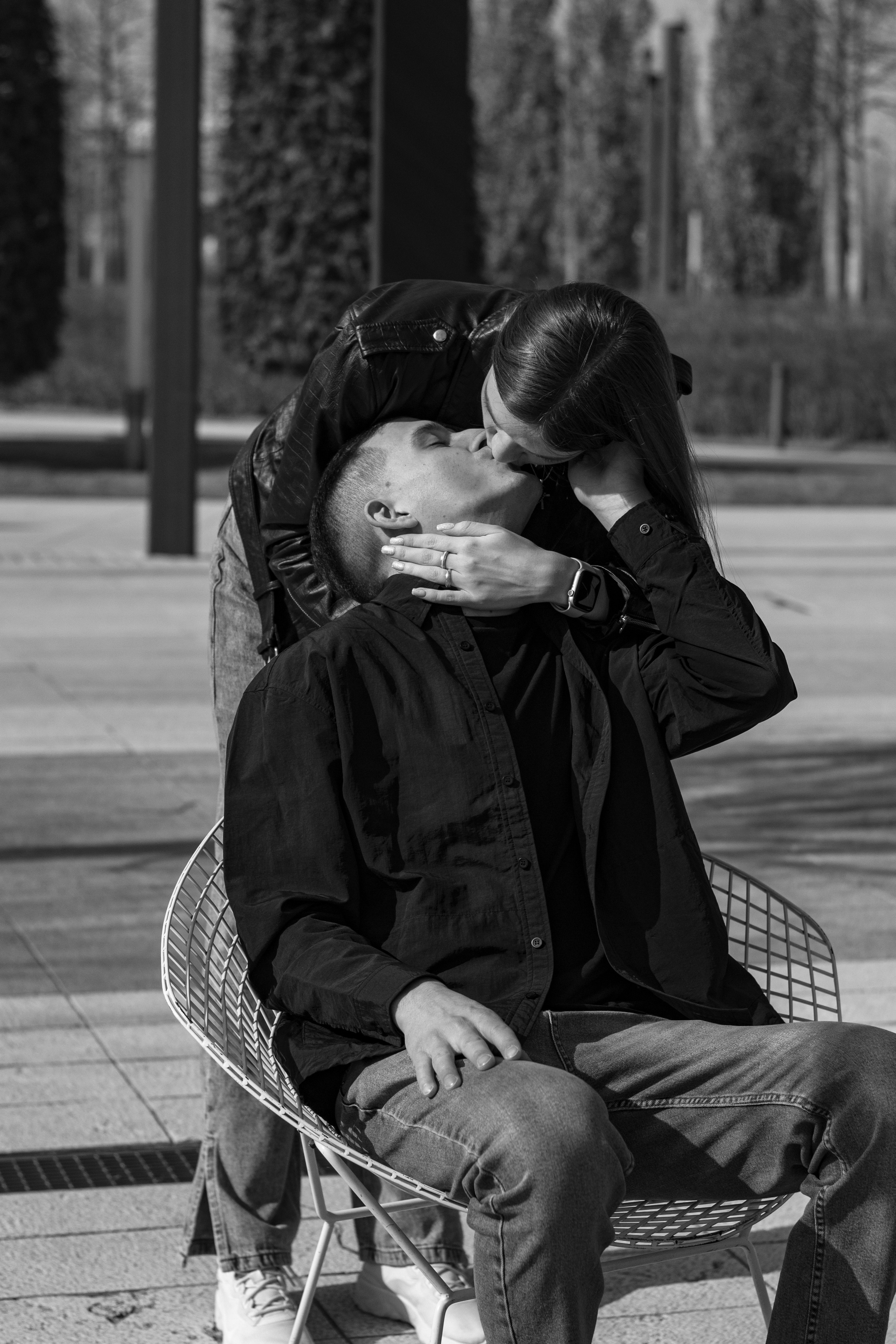 Фотопрогулка Маши и Славы. Портретный и свадебный фотограф в Краснодаре