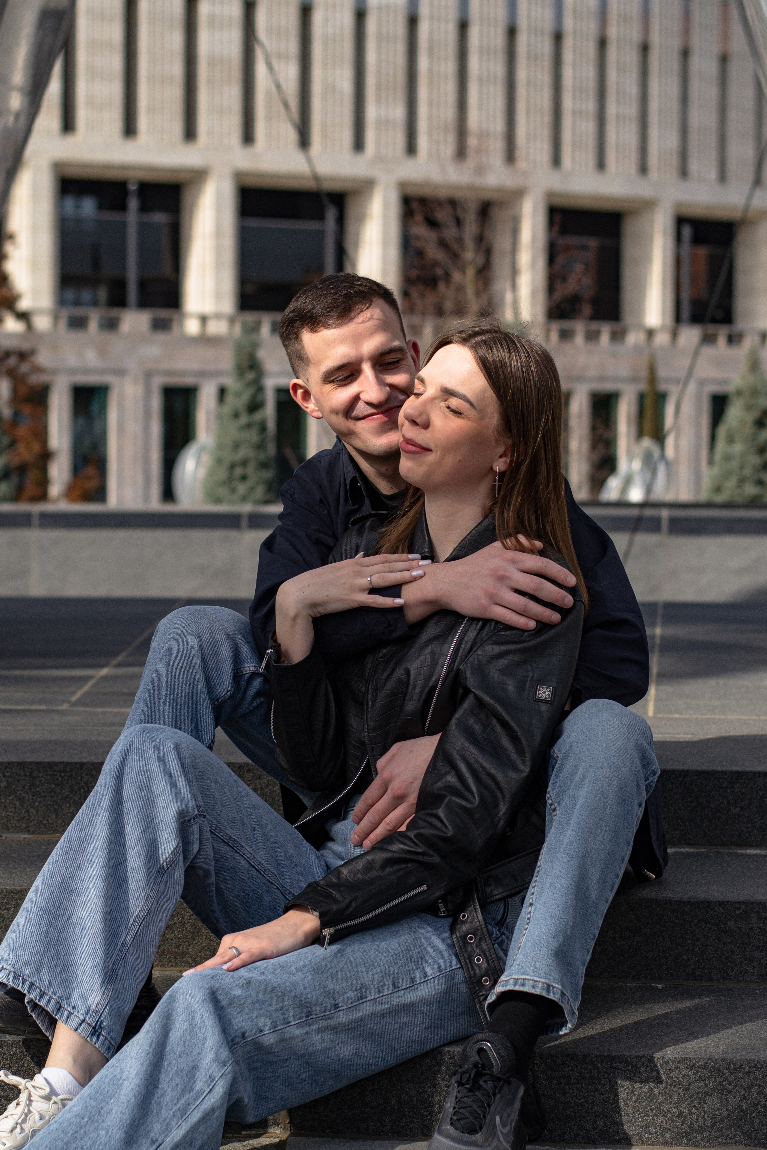 Фотопрогулка Маши и Славы. Портретный и свадебный фотограф в Краснодаре