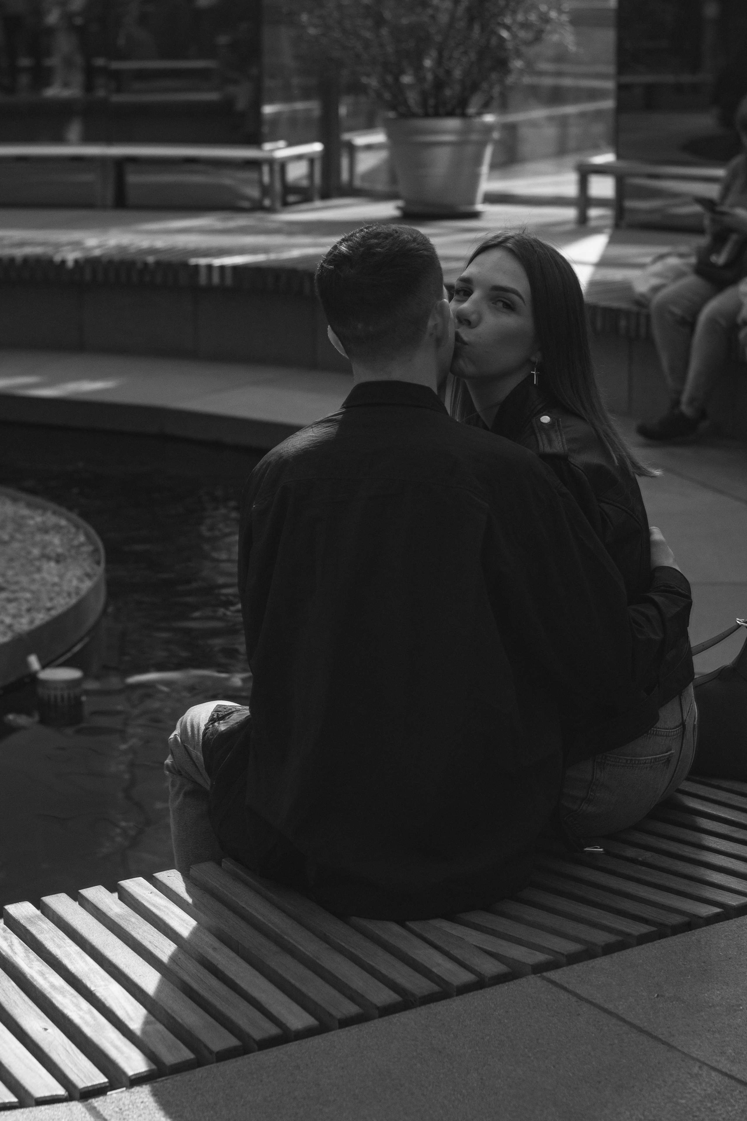 Фотопрогулка Маши и Славы. Портретный и свадебный фотограф в Краснодаре