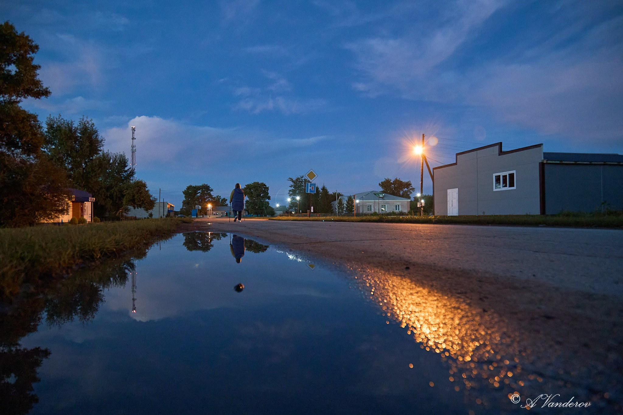 Село Савкино Баганского района Новосибирской области. Фотограф Омск | Александр Вандеров