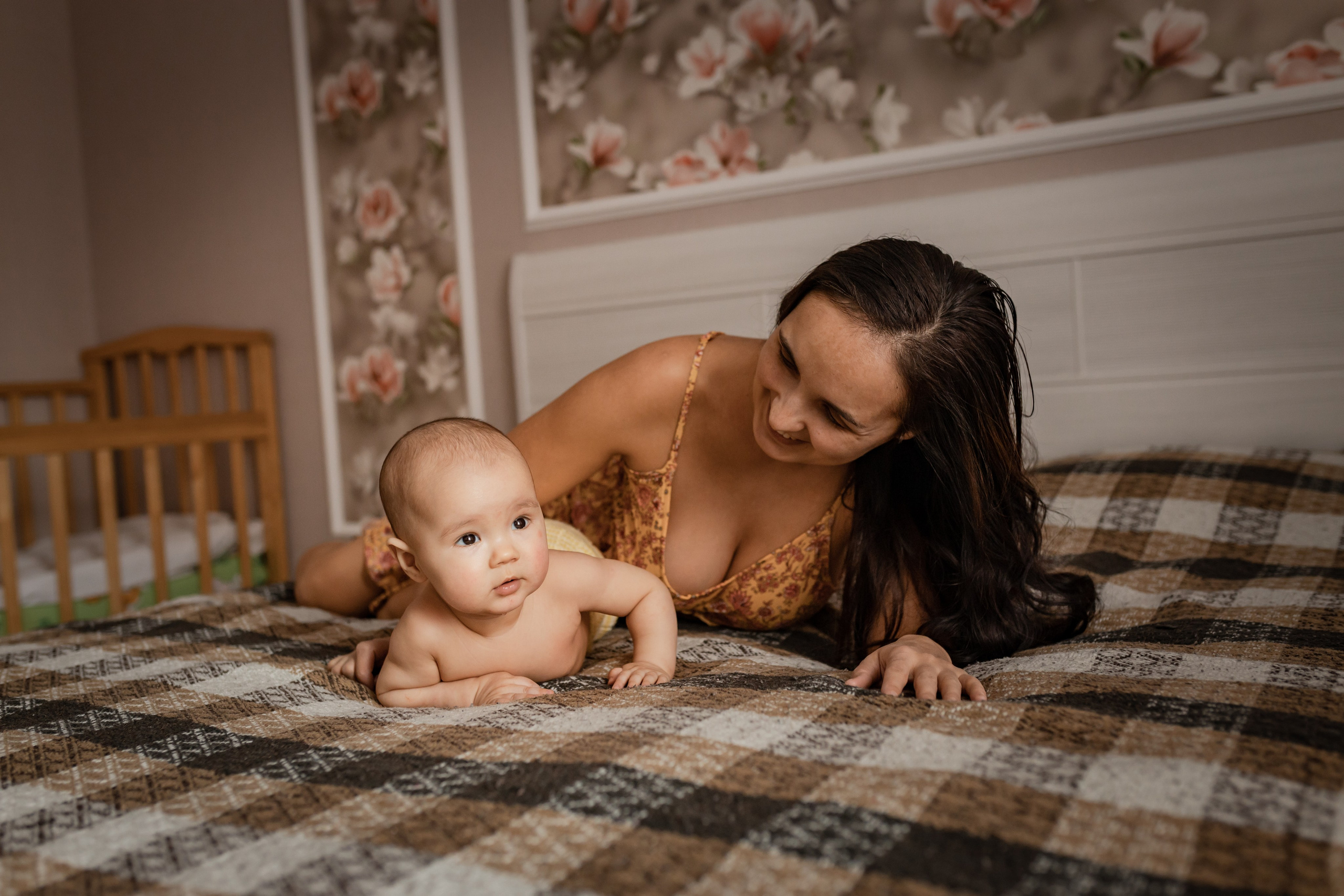 Домашние фотоистории Анечки и Мишутки. Женский и семейный фотограф