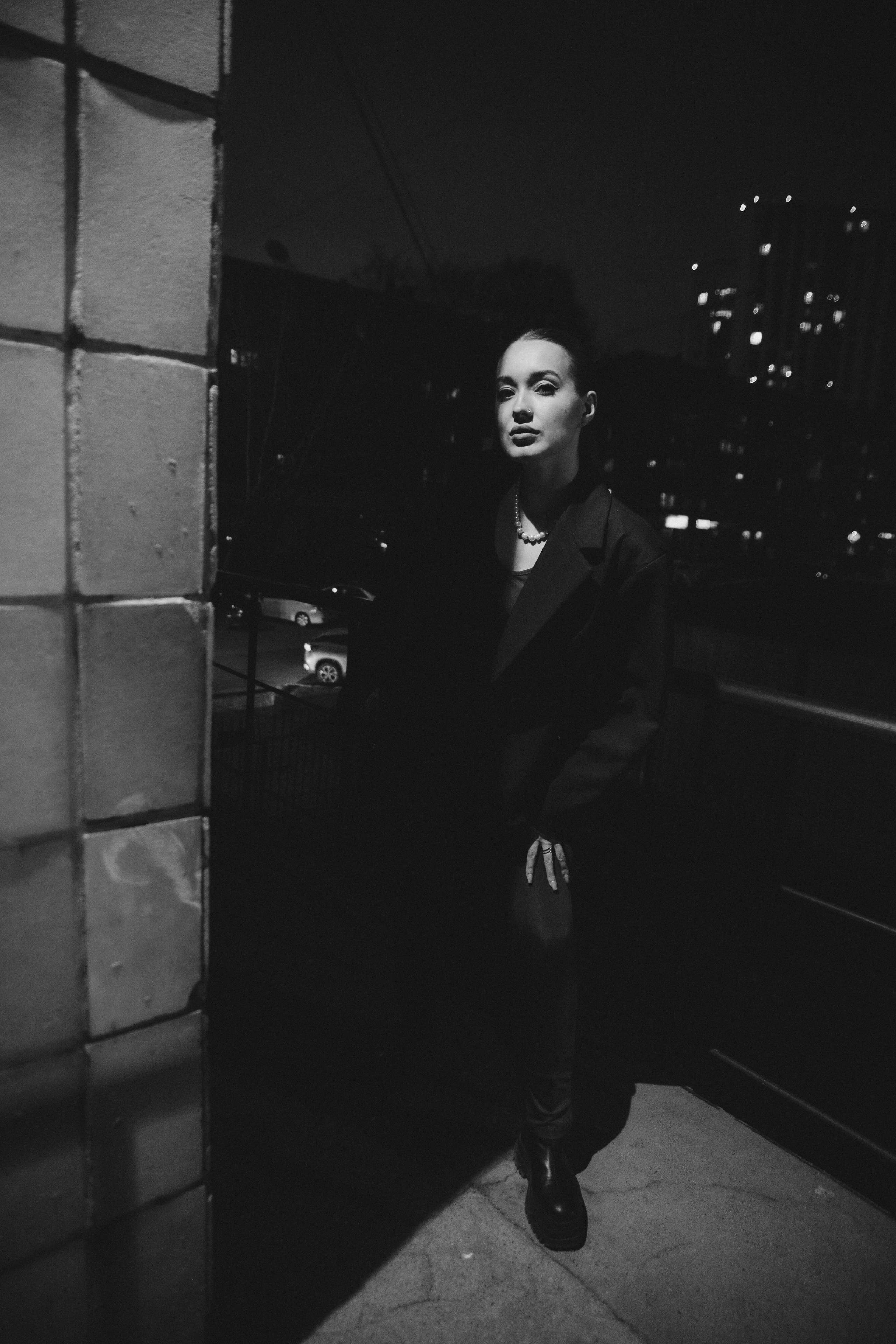 Ночная прогулки. Индивидуальный фотограф Новосибирск Настя